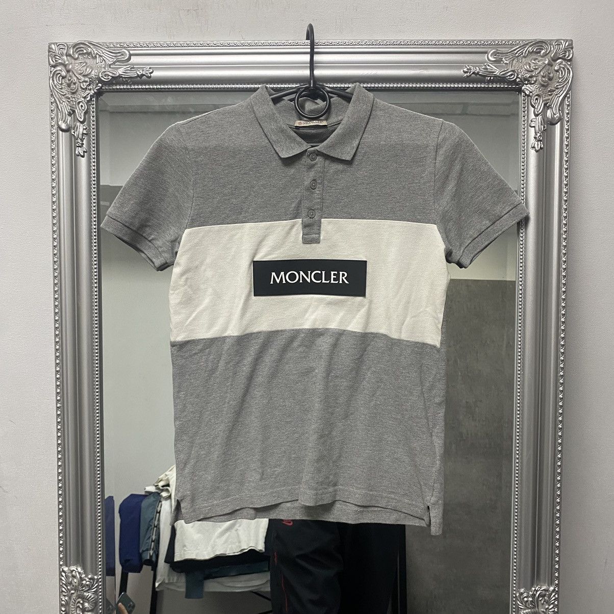 Moncler Moncler polo T shirt Big Logo Size US XS / EU 42 / 0 - 1 Thumbnail