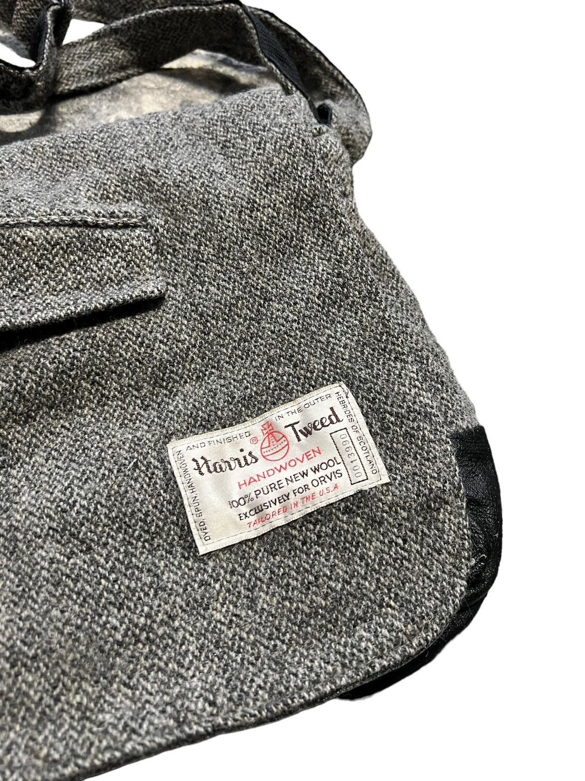 Harris Tweed Avant Garde Harris Tweed Messenger-Bag Size ONE SIZE - 2 Thumbnail