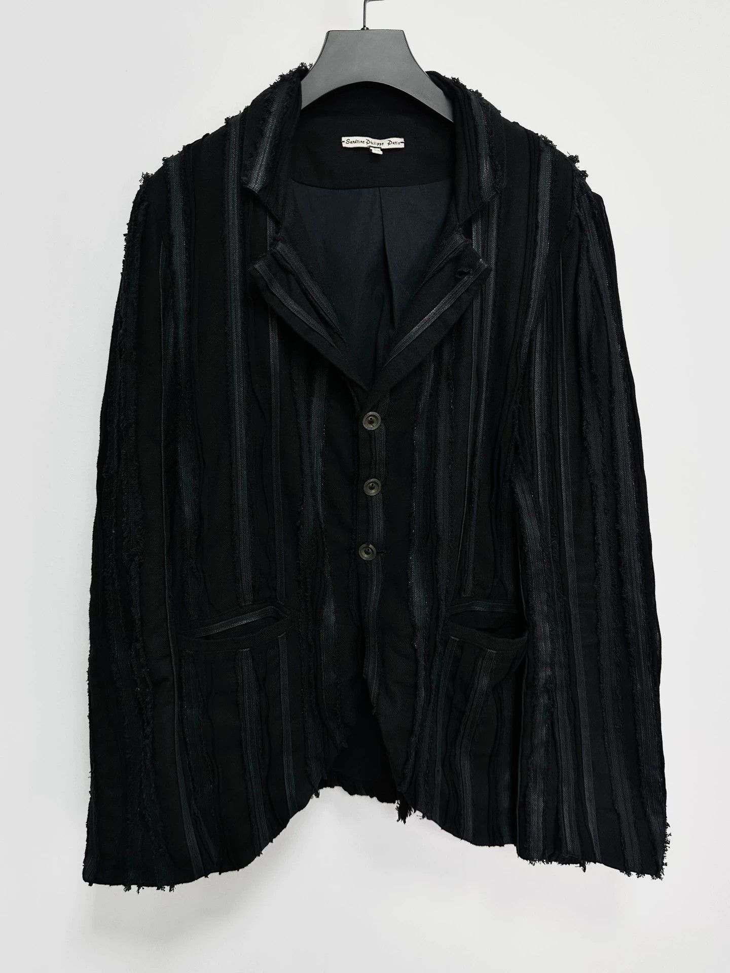 Sandrine Philippe Sandrine Philippe 20ss Destroyed Ripped Jacket 46 Size US S / EU 44-46 / 1 - 1 Thumbnail