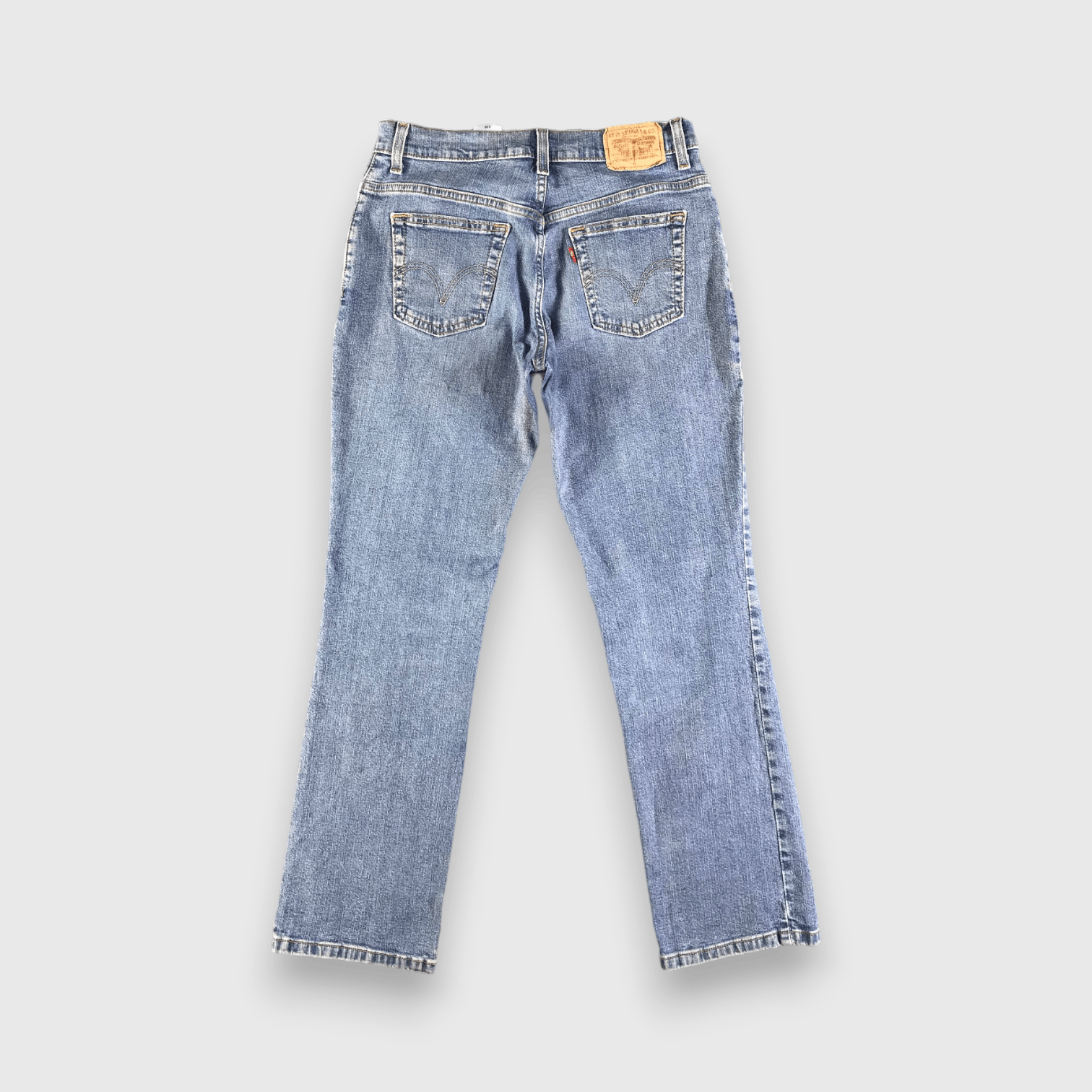 Levi's Vintage Blue Wash Levis 550 Jeans-J3417 Size 30" / US 8 / IT 44 - 2 Thumbnail