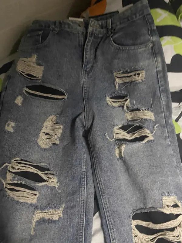 Vintage Retro punk denim pants Size US 32 / EU 48 - 7 Thumbnail