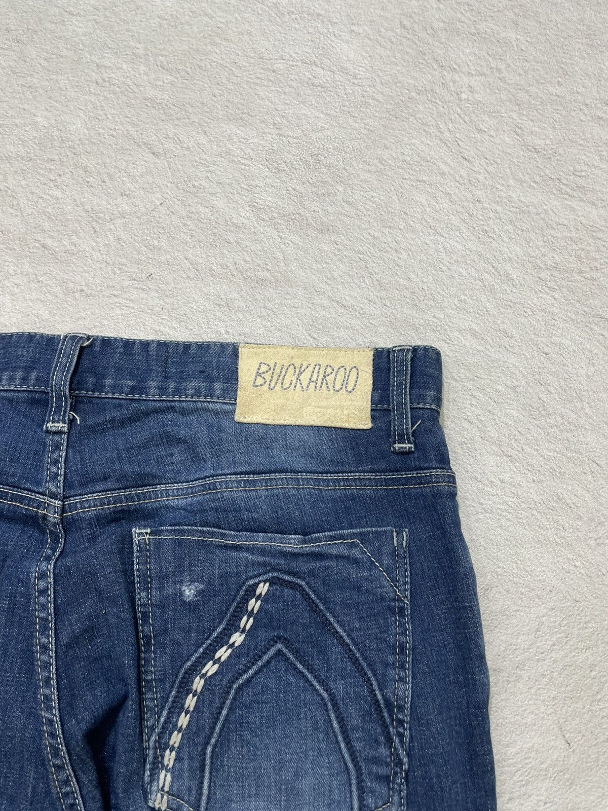 Undercover 2000s Undercover Ripped Denim Wash Jeans Y2K Hysteric ifsix Size US 33 - 9 Thumbnail