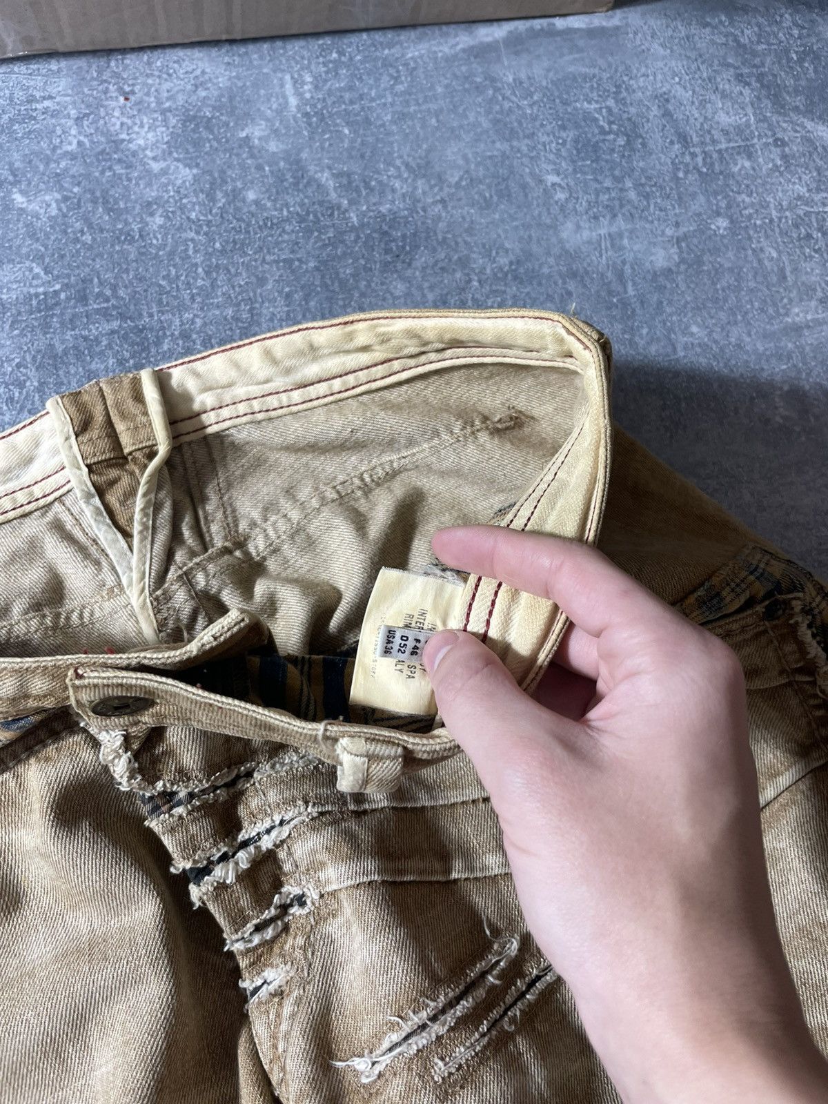 Marithe + Francois Girbaud Marithe Francois Girbaud vintage MFG Y2K buttons pant jeans Size US 33 - 11 Thumbnail