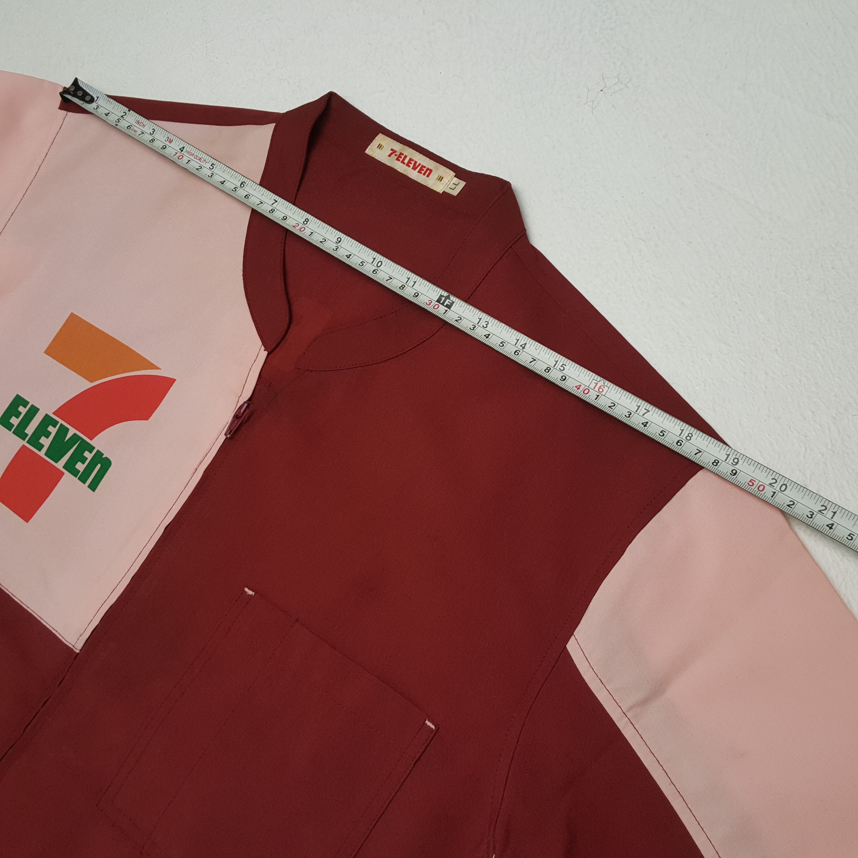 Japanese Brand × Vintage Vintage 7-ELEVEn Japanese Workers Uniform Jacket Size US L / EU 52-54 / 3 - 5 Thumbnail