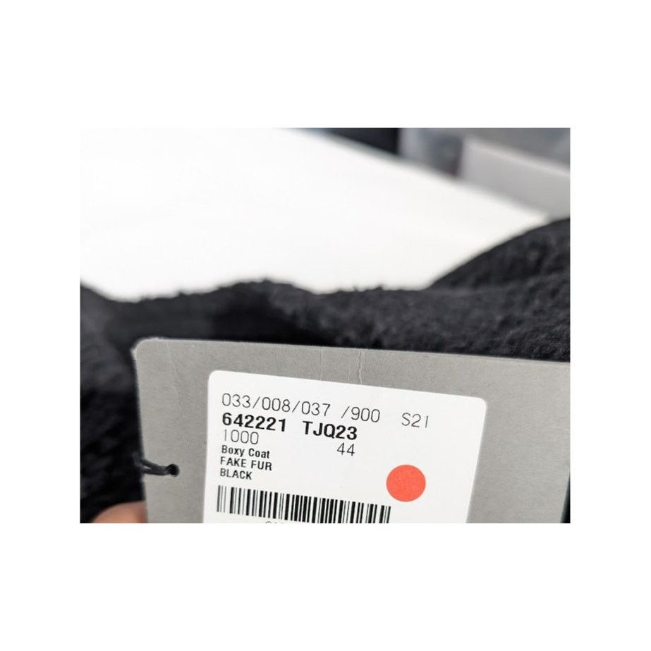 Balenciaga o1rshd1 Boxy Coat Fur in Black Size US S / EU 44-46 / 1 - 17 Thumbnail