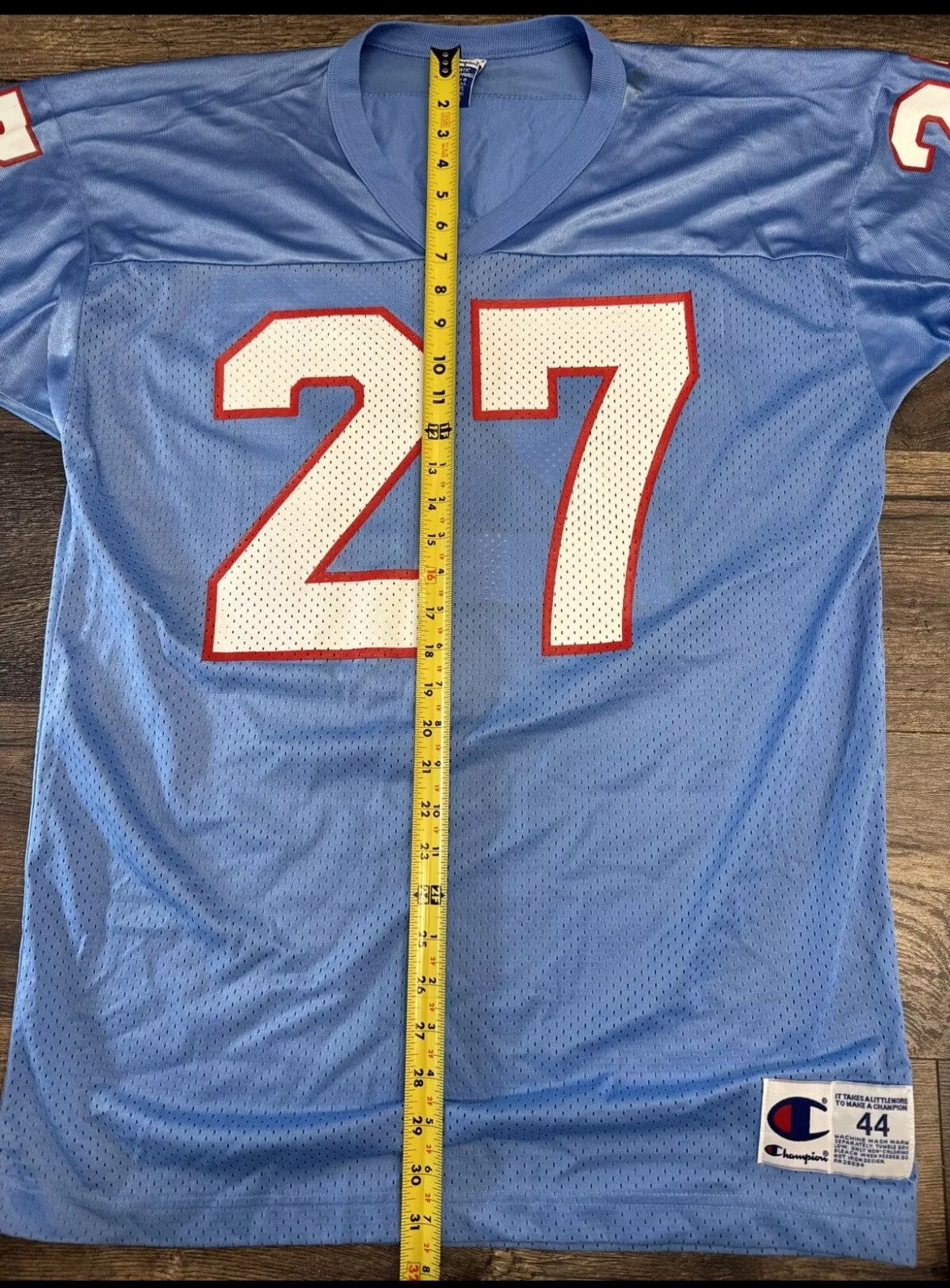 Champion × Vintage Vintage Eddie George NFL Oilers Jersey Size US S / EU 44-46 / 1 - 3 Thumbnail