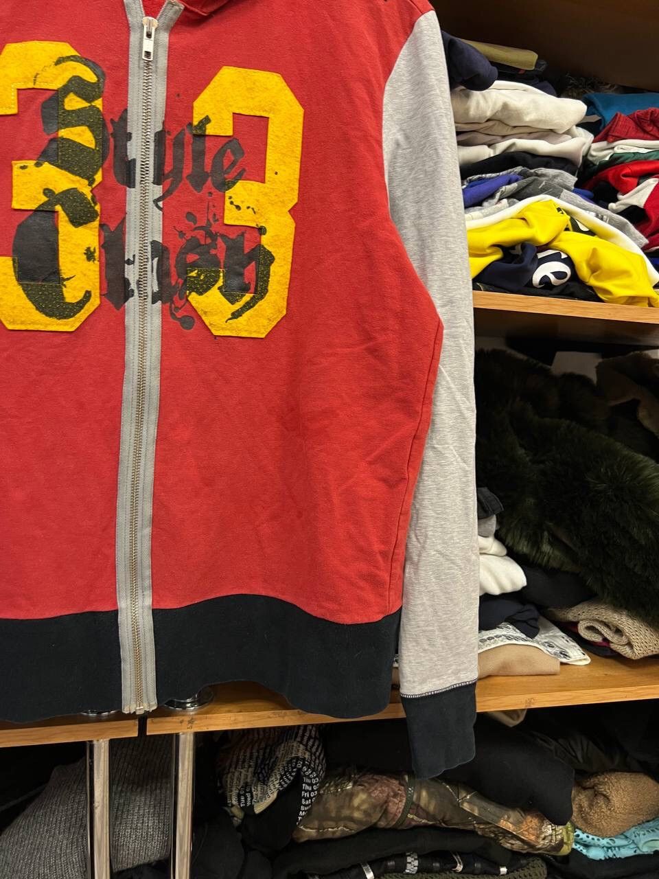 Archival Clothing Y2K Vintage Streetwear Retro Zip Hoodie