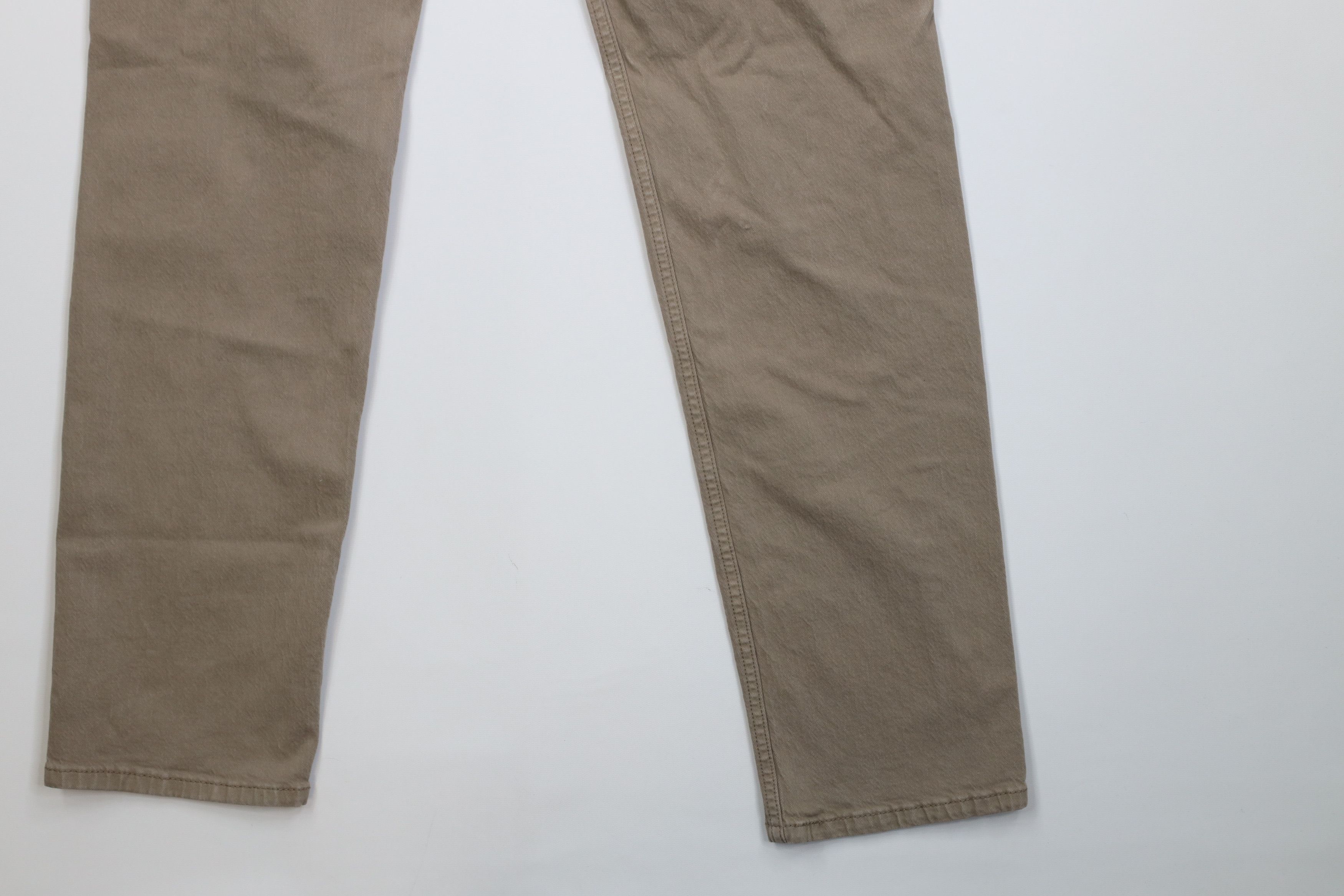 Levi's Vintage Y2K Levis 505 Regular Straight Leg Jeans Beige Size US 31 - 13 Thumbnail