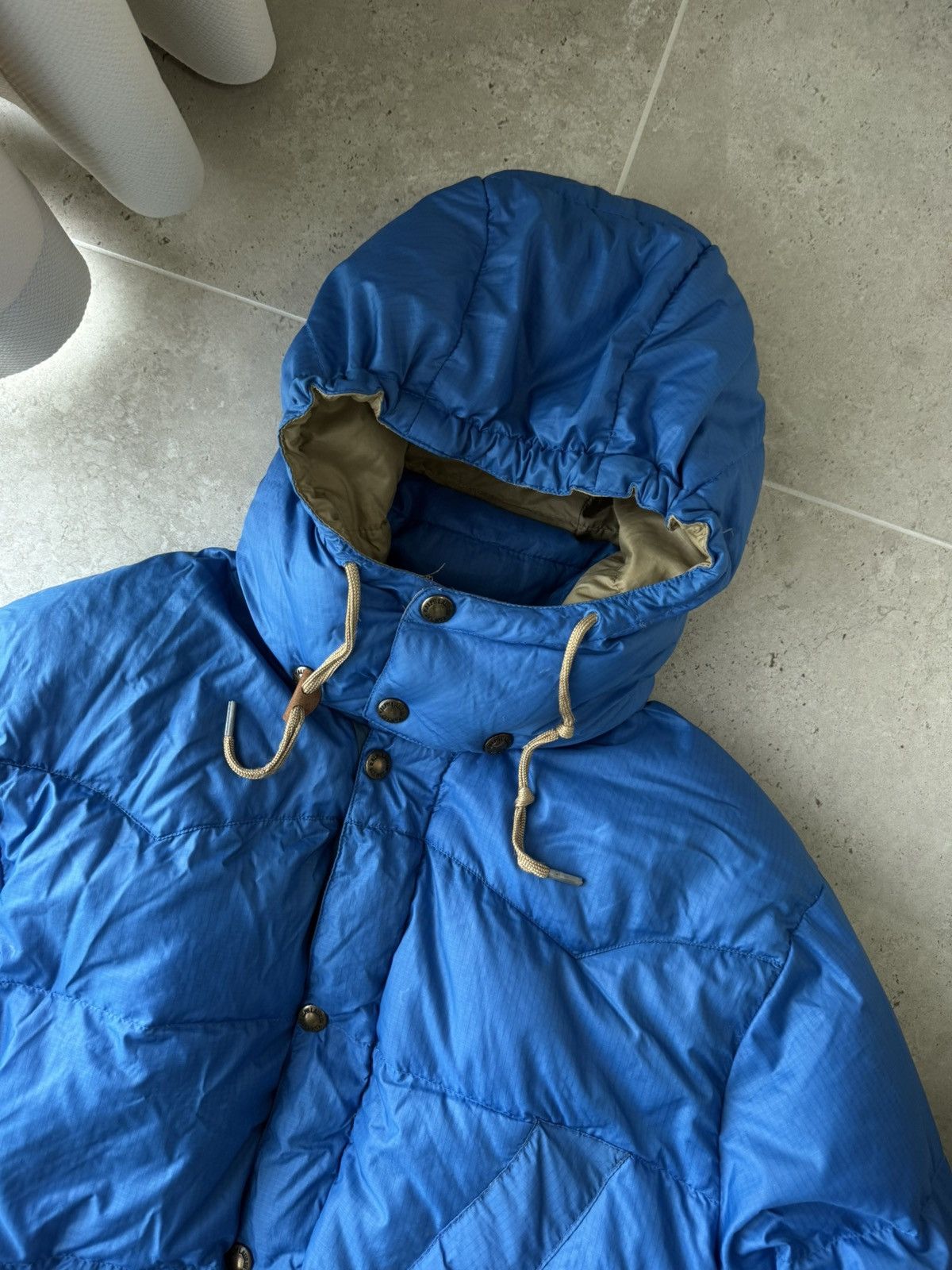 Polo Ralph Lauren Vintage 90’s Blue Polo Ralph Lauren Puffer Jacket With Hood Size US L / EU 52-54 / 3 - 5 Thumbnail