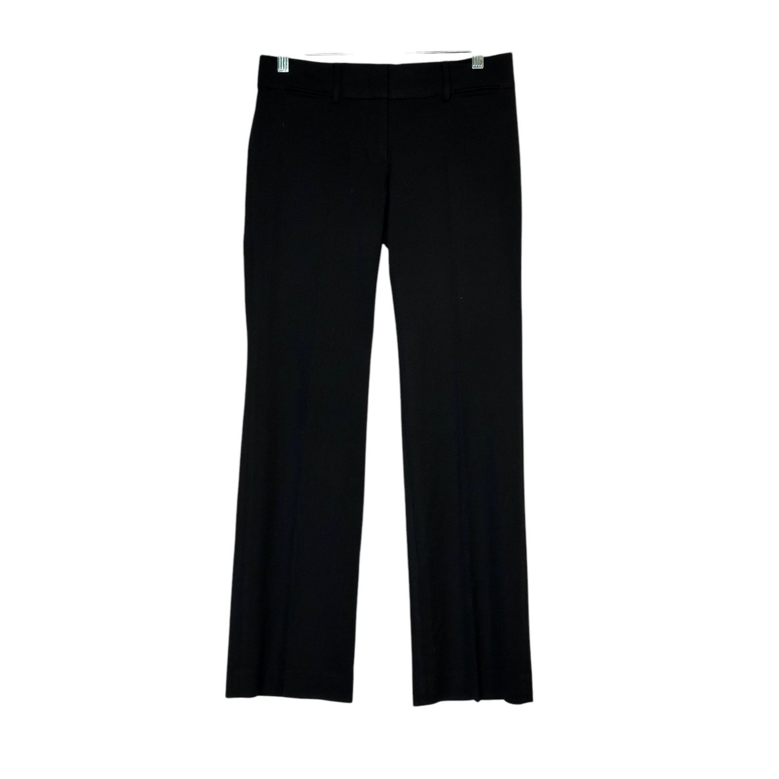 Loft Loft Marisa trouser black straight legs office pants size 0P Size 30" / US 8 / IT 44 - 8 Thumbnail