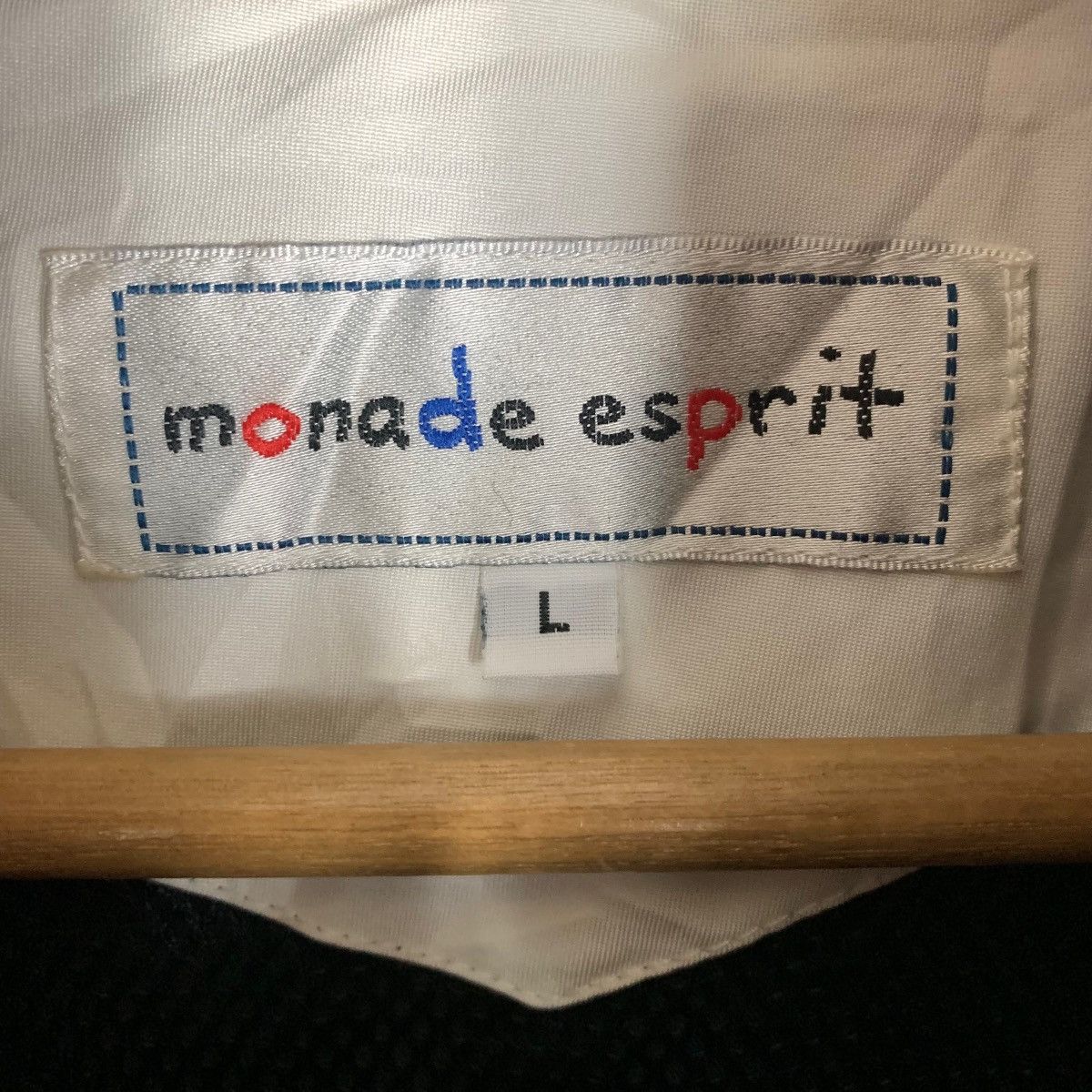Esprit Vintage Monads Espirit Two Tone Zipper Coach Jacket Size US L / EU 52-54 / 3 - 10 Thumbnail