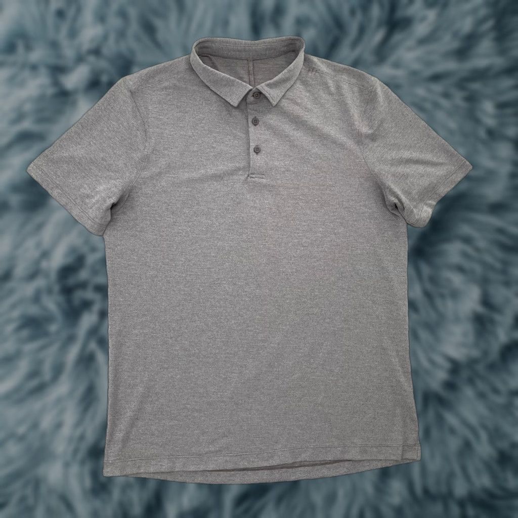 Lululemon Lululemon Tech Polo Mens Large Lilac Purple Short Sleeve Athletic Breathable Mens Size US L / EU 52-54 / 3 - 1 Thumbnail
