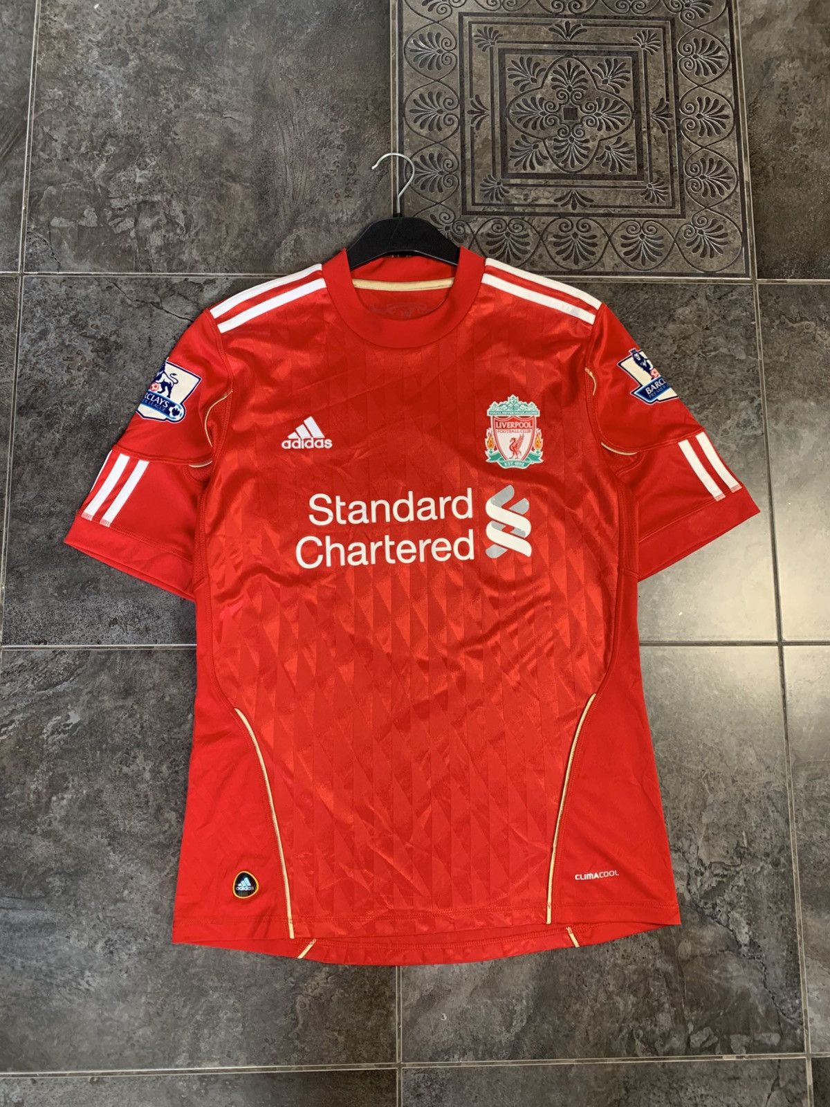 Adidas Gerrard Vintage Liverpool Jersey Size US S / EU 44-46 / 1 - 1 Thumbnail