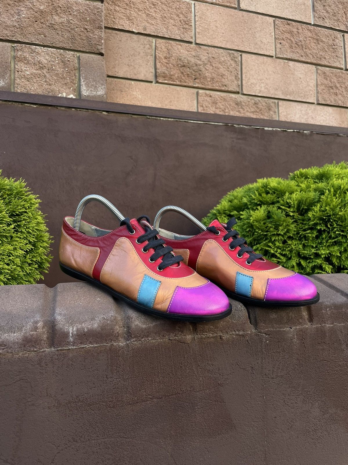 Philippe Model × Vintage Philippe Model Rare Multicolour shoes Size US 6 / EU 39 - 2 Thumbnail