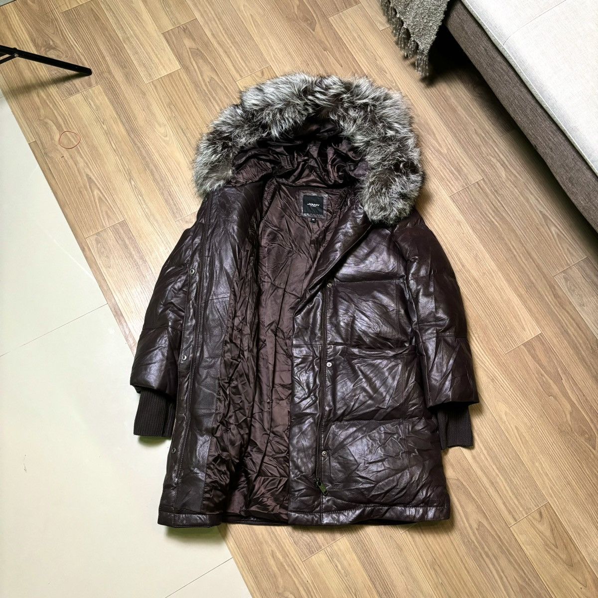 14th Addiction × If Six Was Nine × Le Grande Bleu (L.G.B.) Oryany fur silver fox down puffer jacket lgb style Size US M / EU 48-50 / 2 - 4 Thumbnail
