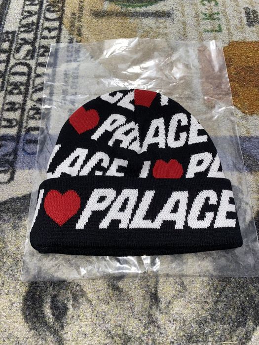 PALACE I Love PALACE Beanie Pink 