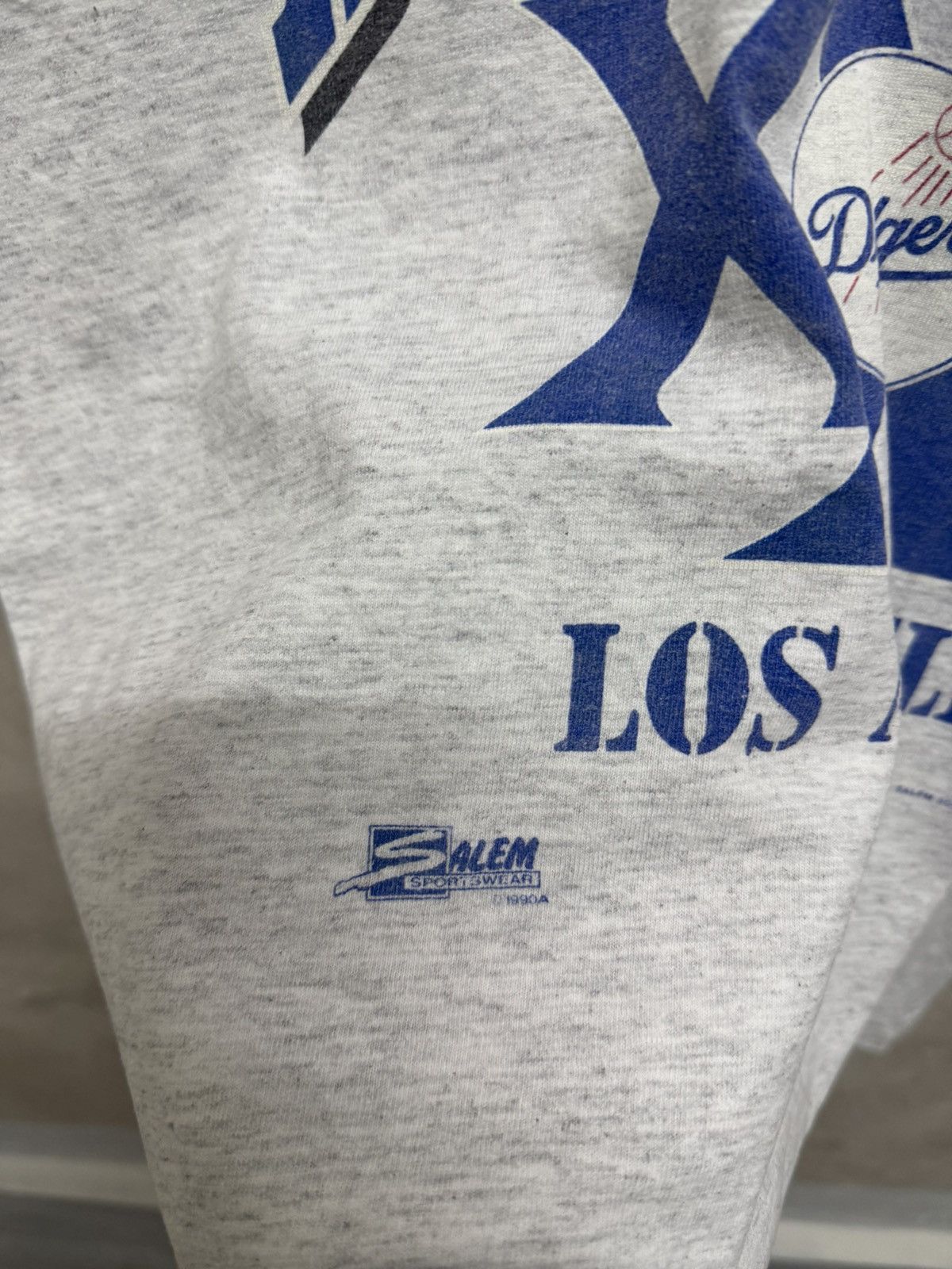 MLB Vintage 1991 Los Angeles Dodgers salem Tshirt Size US M / EU 48-50 / 2 - 5 Thumbnail