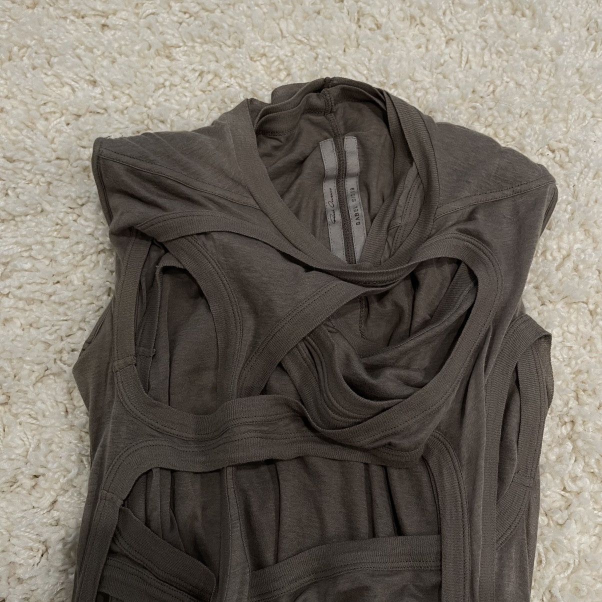 Rick Owens Rick Owens Babel SS19 Mega Membrane Holes Dress–Runway Piece Size M / US 6-8 / IT 42-44 - 3 Thumbnail