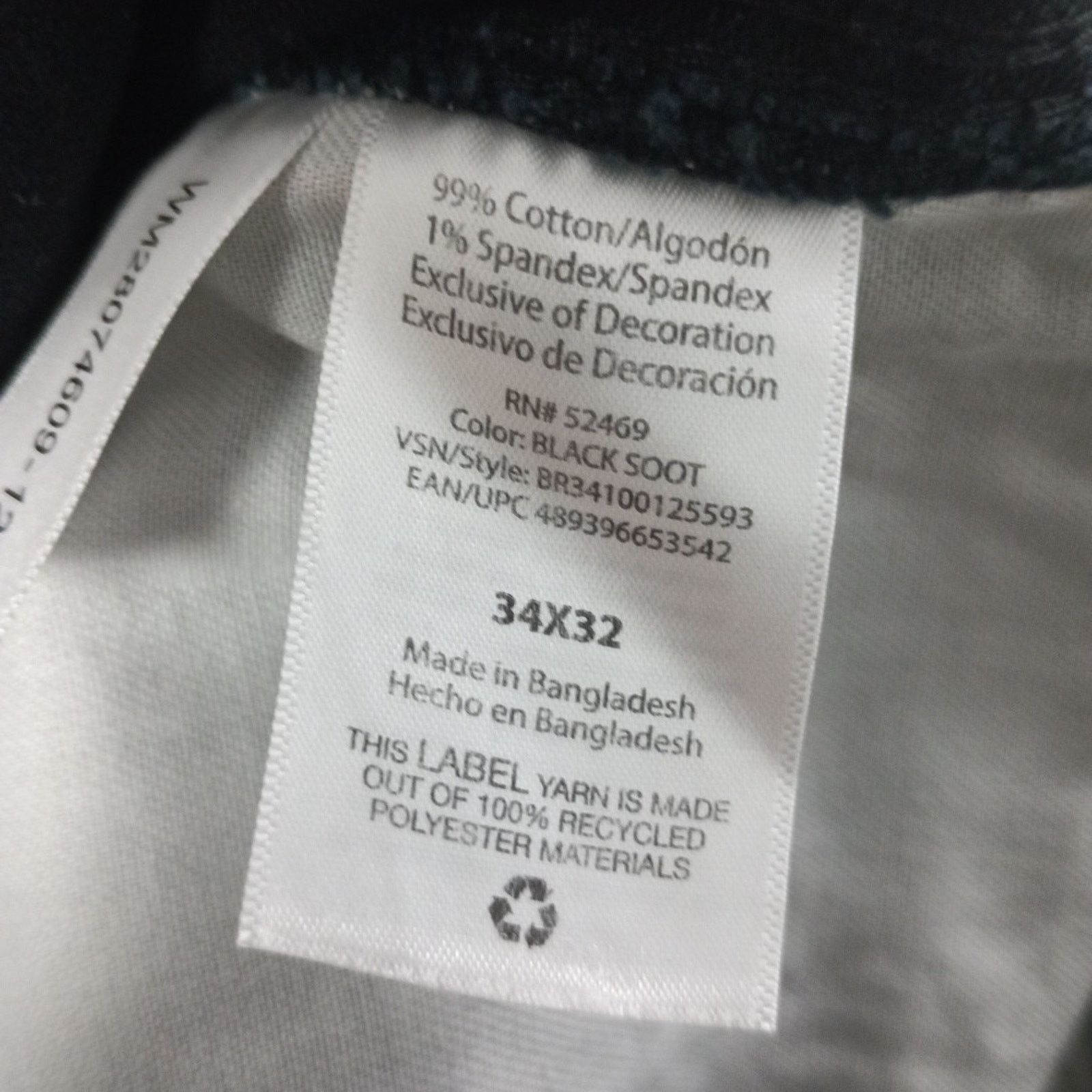 Other Brahma Work Carpenter Pants Men Size 34x32 Black Relaxed Fit Size US 34 / EU 50 - 5 Thumbnail