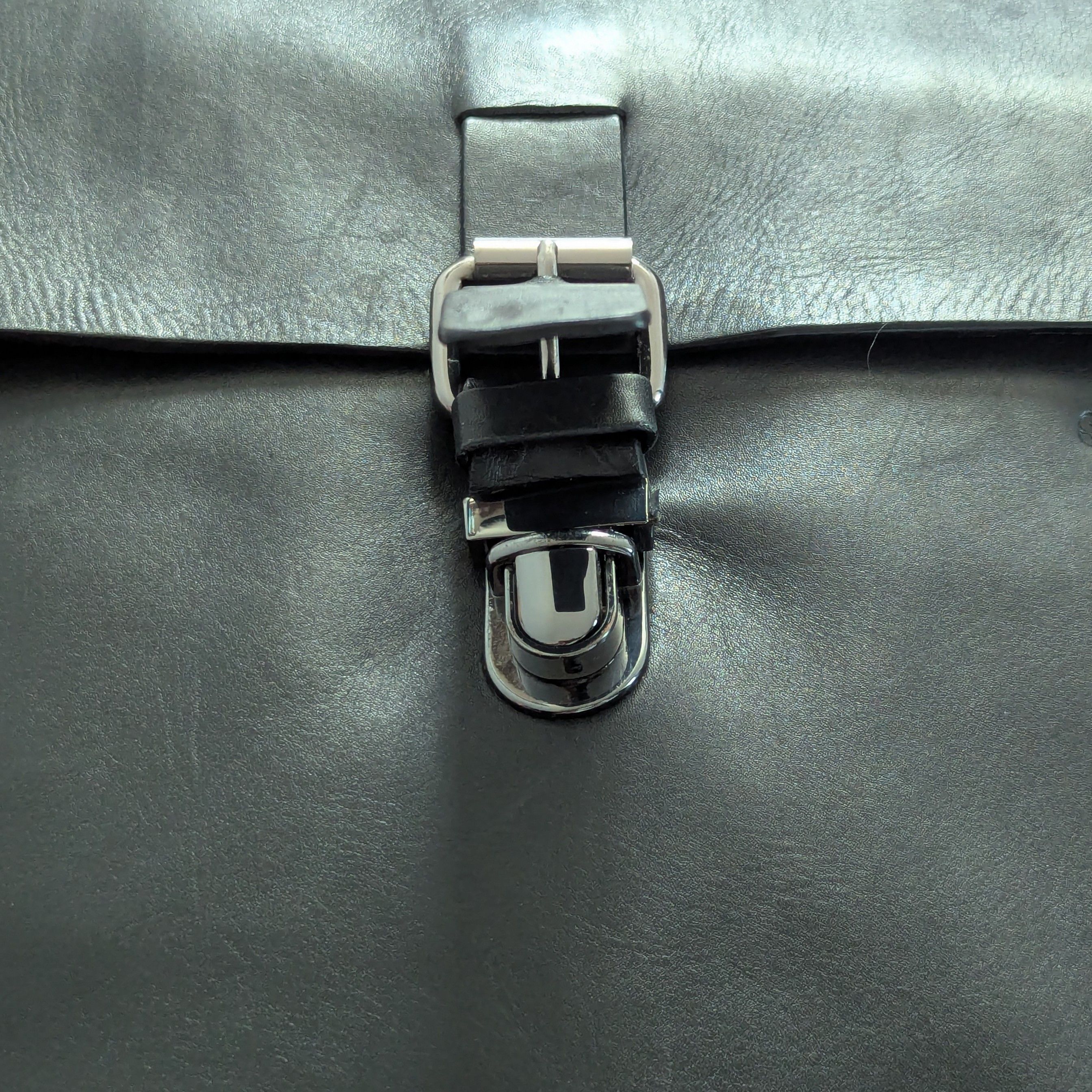 Leather × Strellson Strellson Leather Men's Back Pack Black Rukzak Luxury Brand Size ONE SIZE - 4 Thumbnail