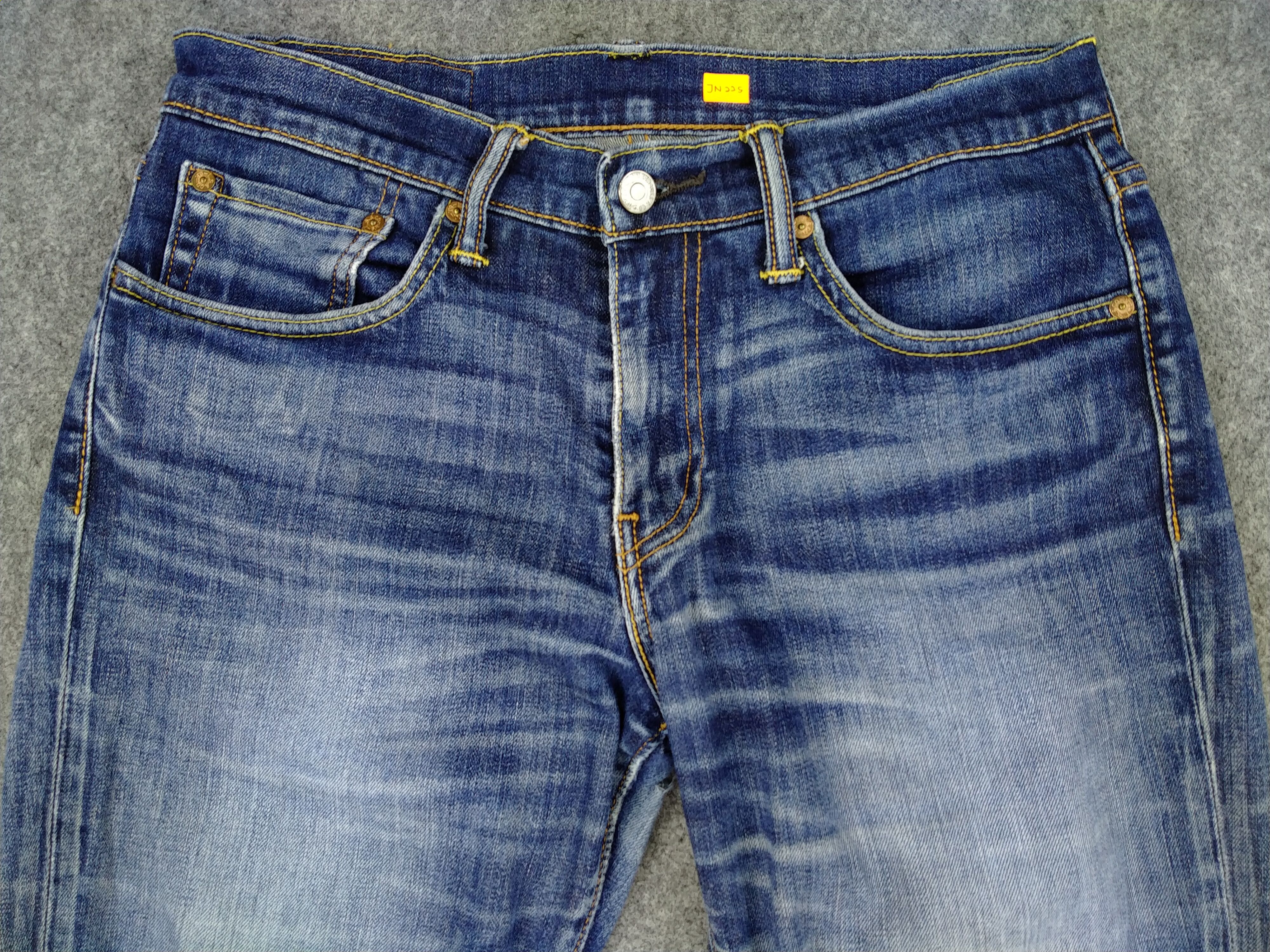 Levi's Blue Distressed Levi's 511 Denim 31x29.5 -JN225 Size US 31 - 3 Thumbnail