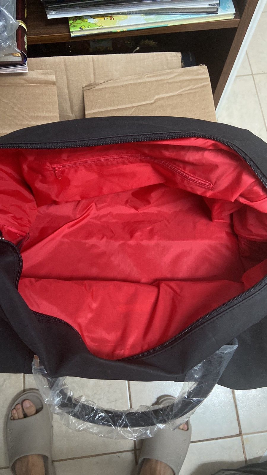 Versace Versace Parfums Black Duffle Bag Size ONE SIZE - 6 Thumbnail