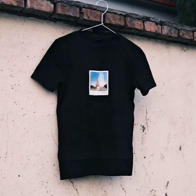 Balenciaga Balenciaga Skinny Polaroid Short Sleeves Size M / US 6-8 / IT 42-44 - 1 Thumbnail