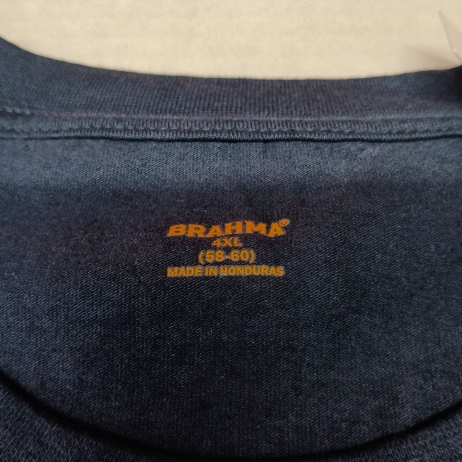 Other 2 Brahma Short Sleeve Work T-Shirt 4XL 58-60 Blue Pocket Tee Size US XXL / EU 58 / 5 - 4 Thumbnail