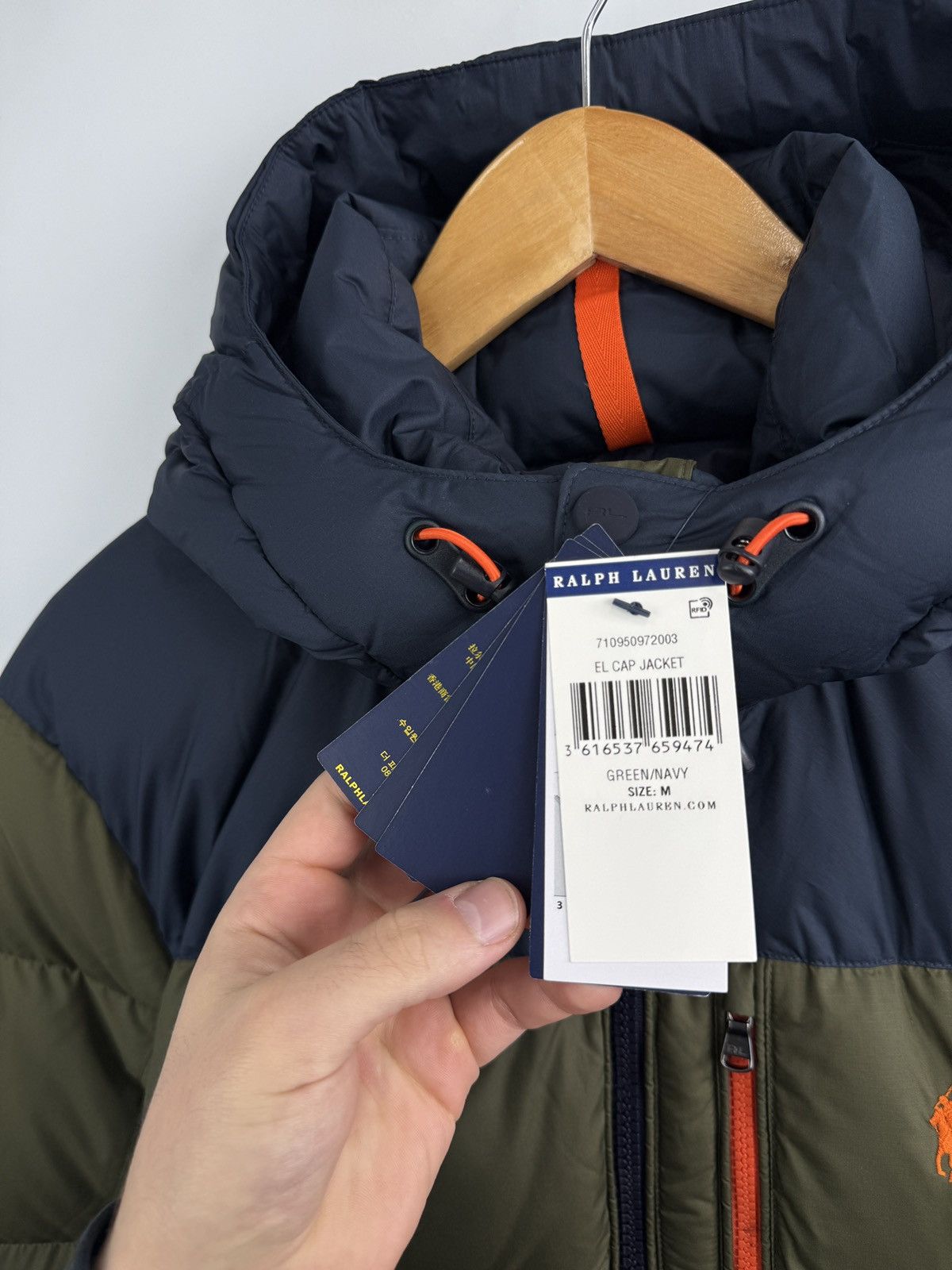 Polo Ralph Lauren 🇺🇸❗️NEW Polo Ralph Lauren Hooded Down Puffer El Cap Jacket Size US M / EU 48-50 / 2 - 7 Thumbnail