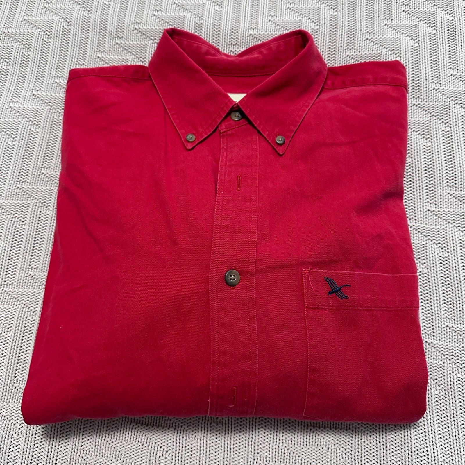 Eddie Bauer Vintage Eddie Bauer solid red button down size M Size US M / EU 48-50 / 2 - 1 Thumbnail