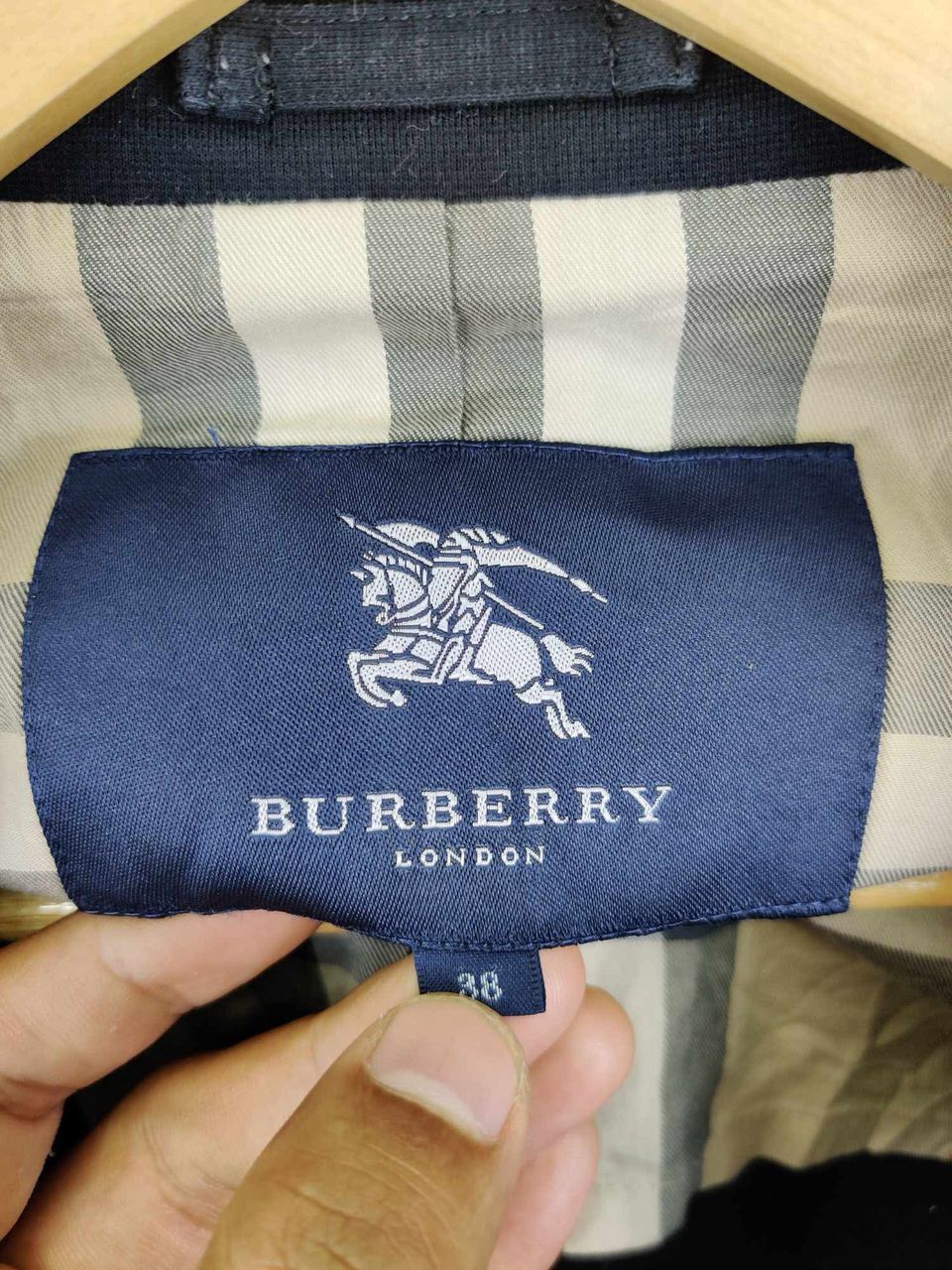 Burberry London Nova Check Bondage Punk Rider Jacket