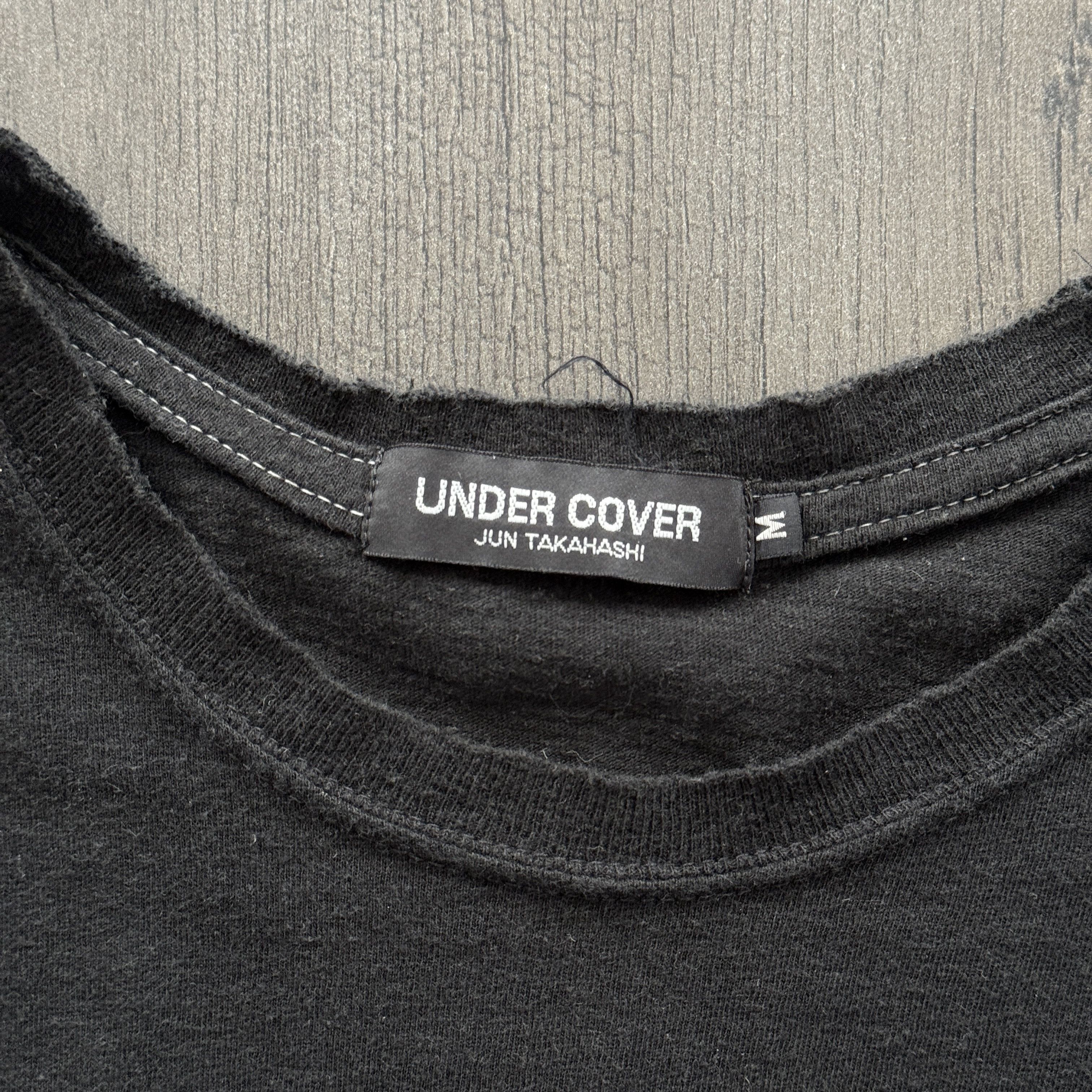 Jun Takahashi Undercover SS03 Scab Cross bone Flies Tee Size US M / EU 48-50 / 2 - 3 Thumbnail