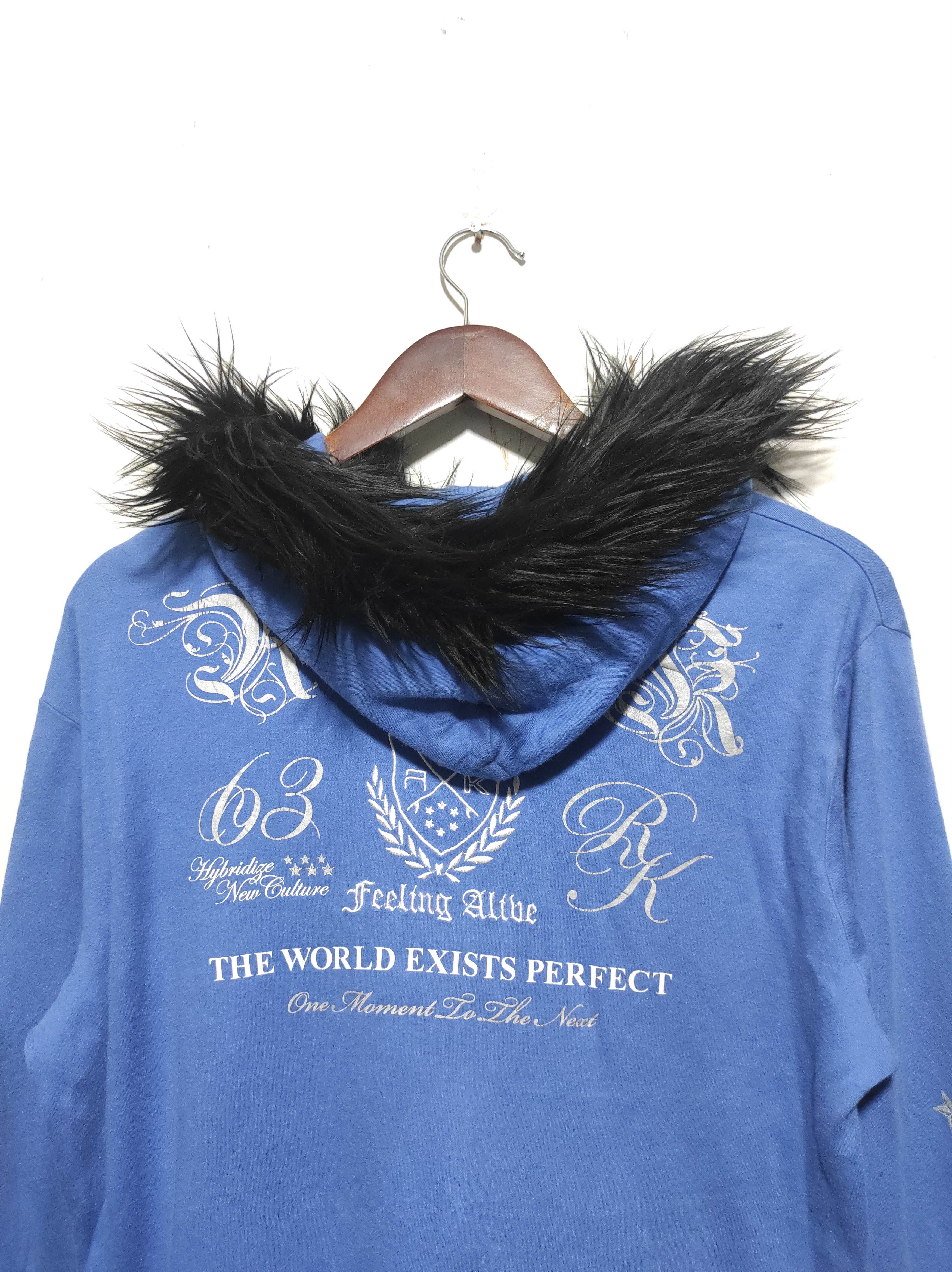 Japanese Brand Russ-K Zip Fur Hoodie IfSixWasNine LGB style Size US S / EU 44-46 / 1 - 15 Thumbnail