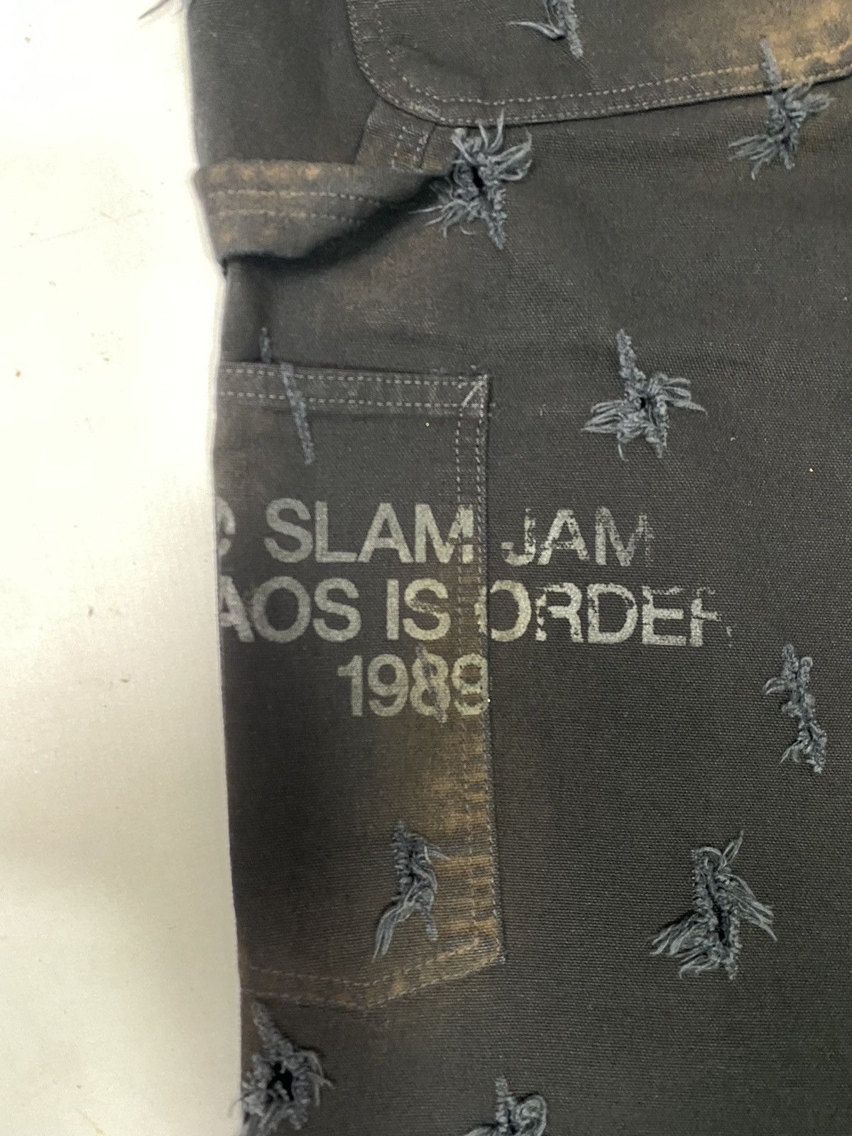 Carhartt Wip Single Knee Carhartt WIP x Slam Jam 34/32 new Size US 34 / EU 50 - 11 Thumbnail