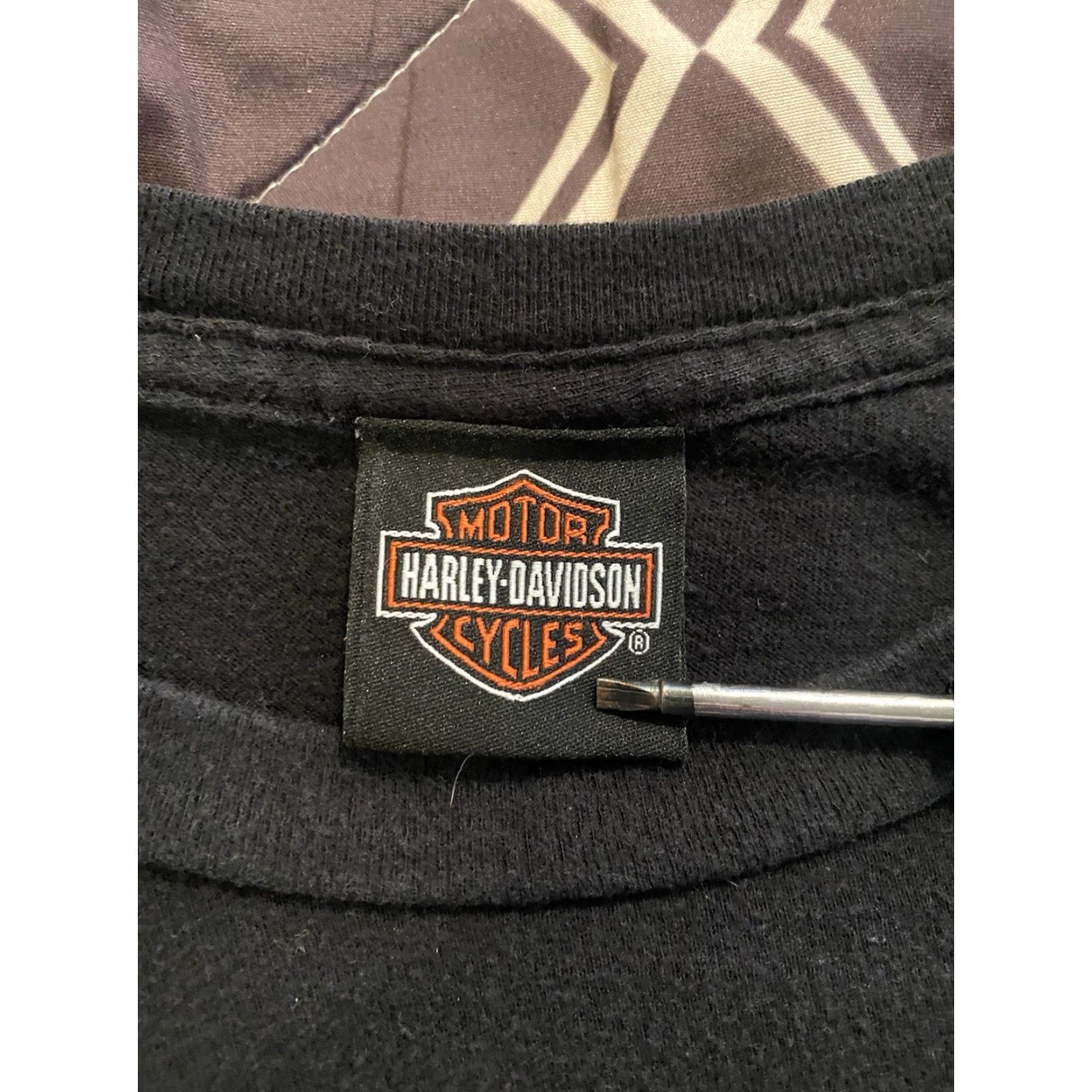 Harley Davidson Harley-Davidson Dallas Texas Double Sided Graphic T Shirt Skull Black XL Men Shirt Short Sleeve Crew Neck Cotton Knits Graphic Print HD Logo Vintage? Size US XL / EU 56 / 4 - 3 Thumbnail