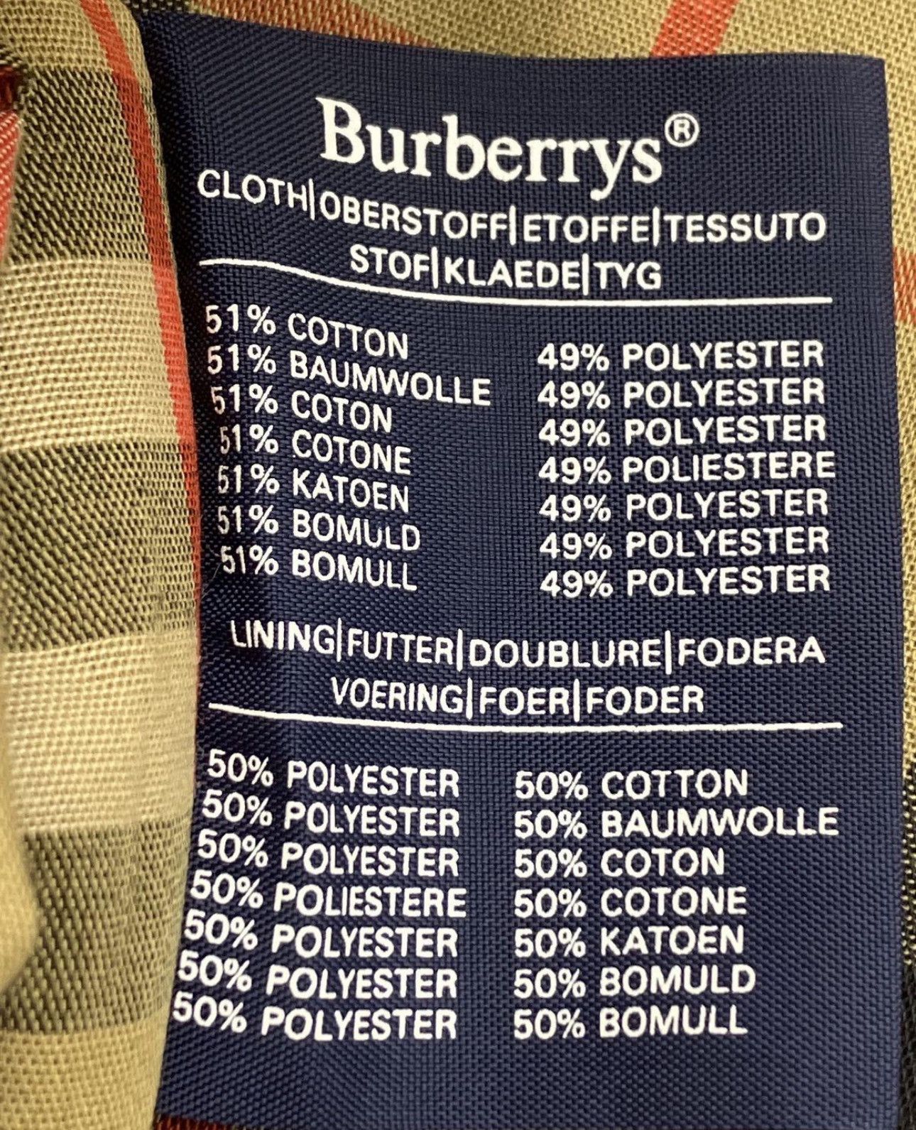 Burberry vintage Burberrys of London Harrington-style jacket Size US L / EU 52-54 / 3 - 4 Thumbnail