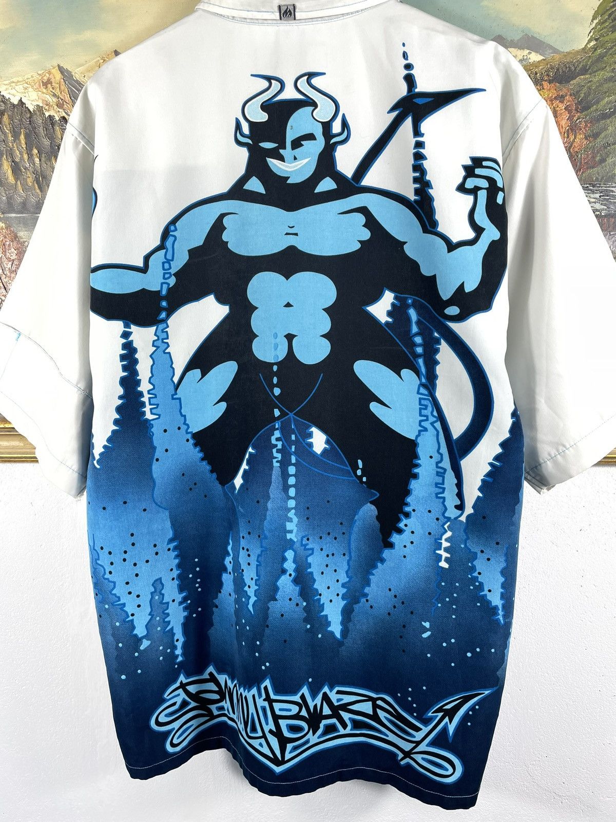 Japanese Brand × Rap Tees × Vintage Vintage Retro 00s Y2k Johny Blaze Shirt Tee Skate Rap Anime Size US M / EU 48-50 / 2 - 8 Thumbnail