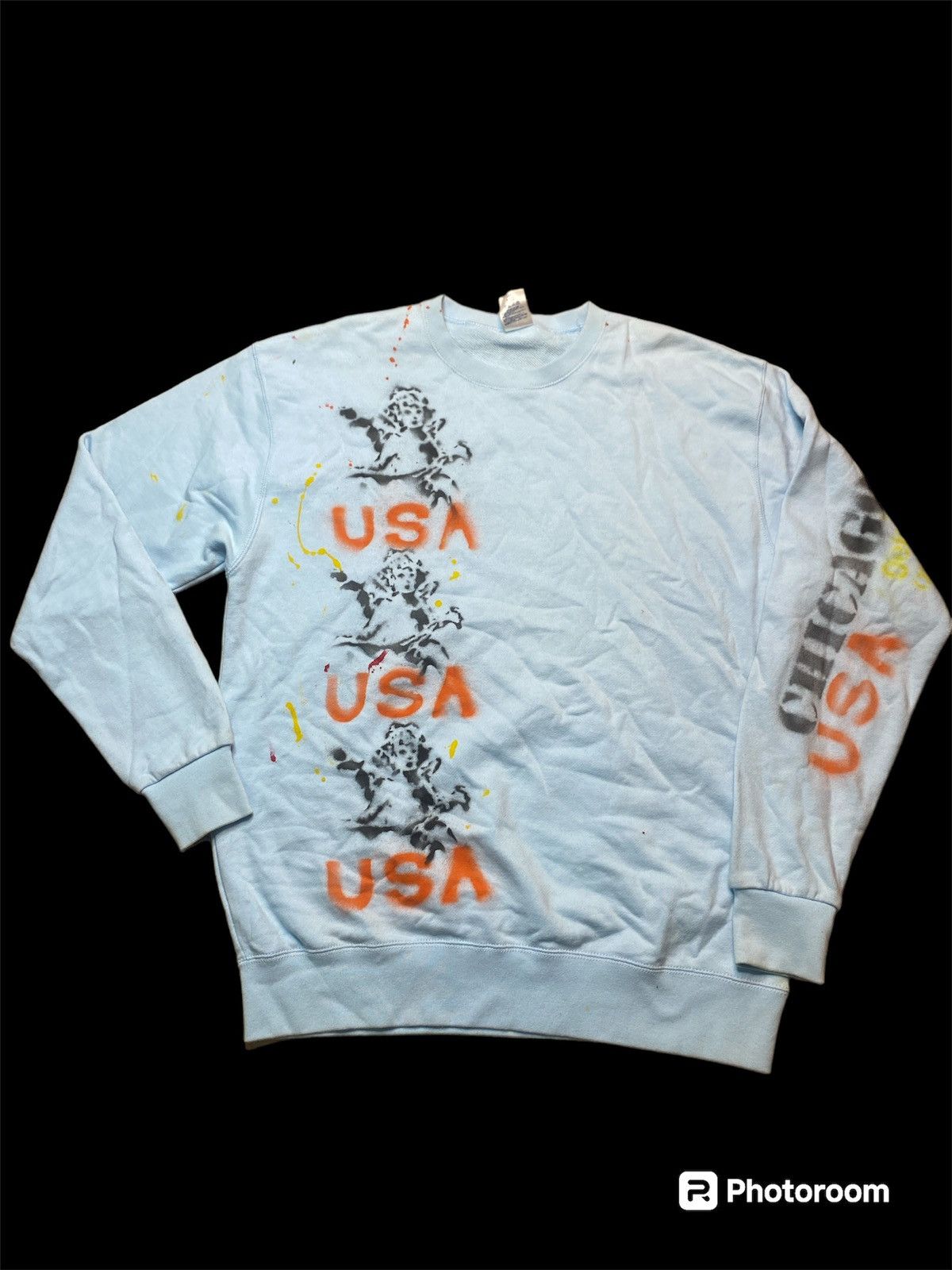 Band Tees × Kanye West Kenya West Yeezus Sweater Size US XL / EU 56 / 4 - 2 Thumbnail