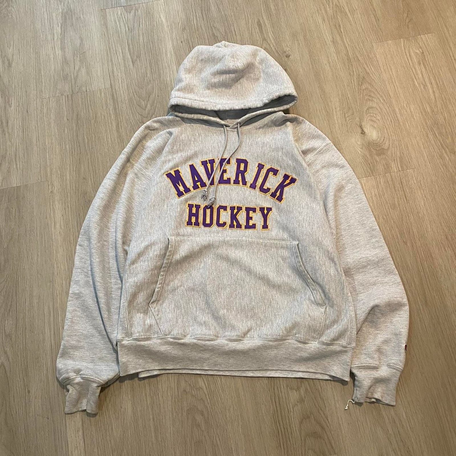 Champion Vintage champion hockey hoodie heather grey Size US M / EU 48-50 / 2 - 1 Thumbnail
