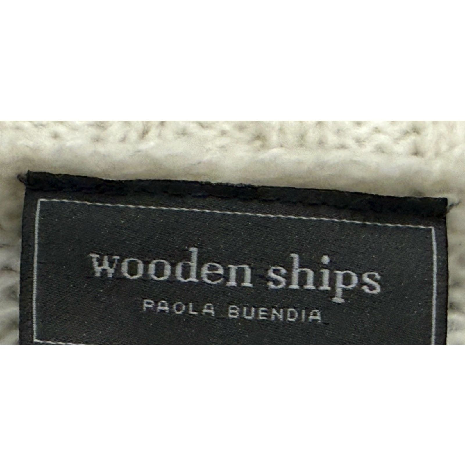 Vintage Wooden Ships Sweater Women S/M Cream Snowflake Knit Winter Holiday Crew Neck Long Sleeve Christmas Womens Size S / US 4 / IT 40 - 6 Thumbnail