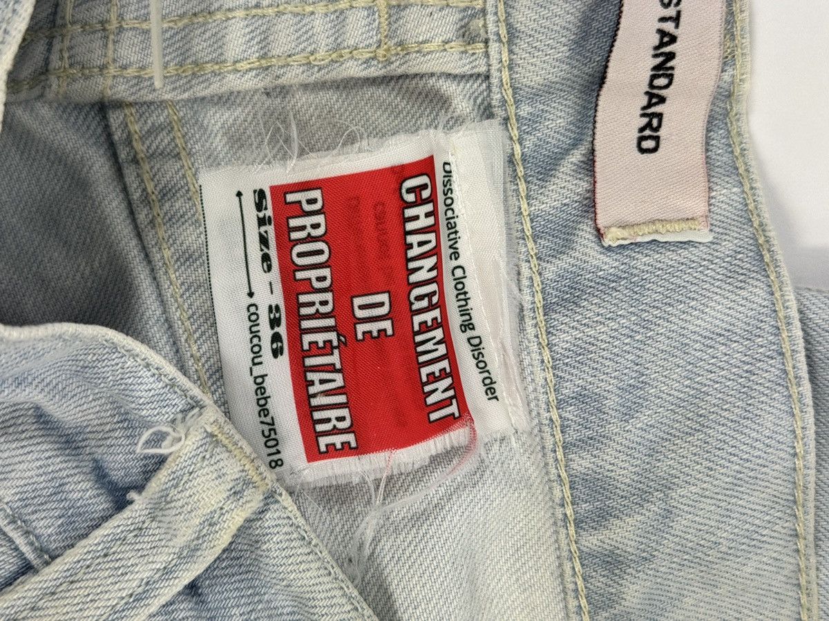 Levi's COUCOU BEBE CHANGEMENT DE PROPEIETAIRE DISTRESSED JEANS Size US 36 / EU 52 - 8 Thumbnail