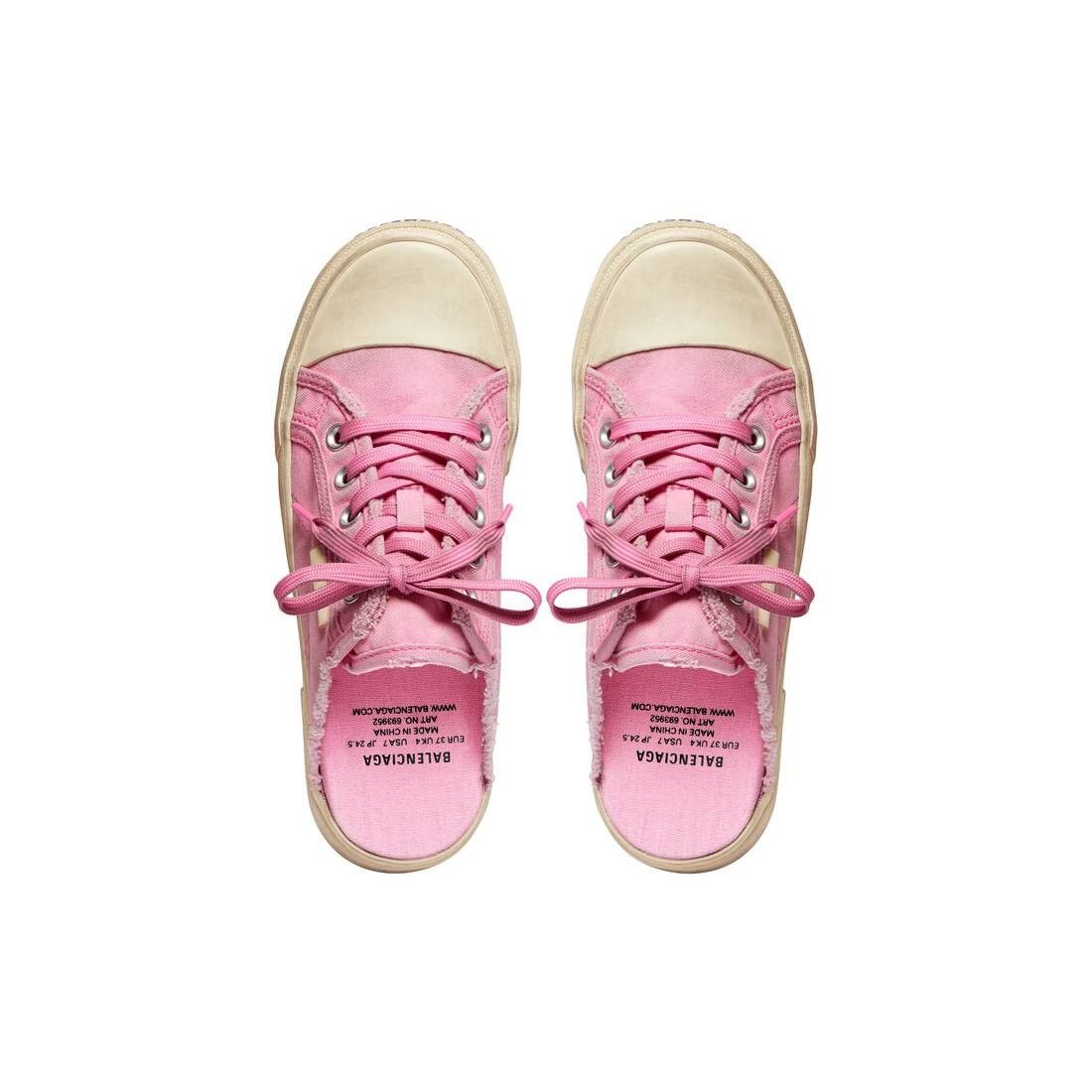 Balenciaga o1mt1gz0425 Paris Mules in Pink Size US 10 / IT 40 - 6 Thumbnail