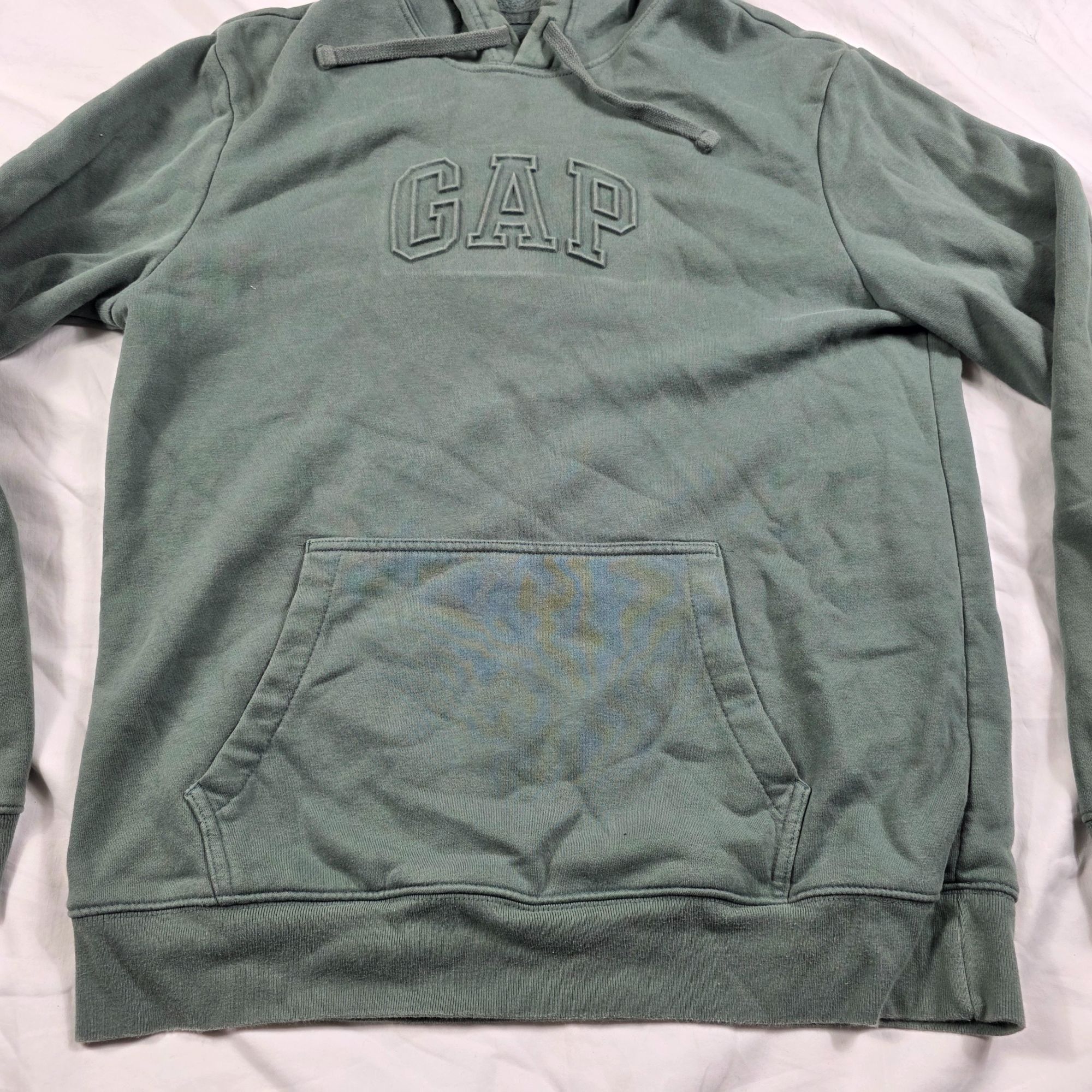 Gap Gap Mens Medium Green Pullover Casual Sweatshirt Outdoors Sc Size US M / EU 48-50 / 2 - 5 Thumbnail