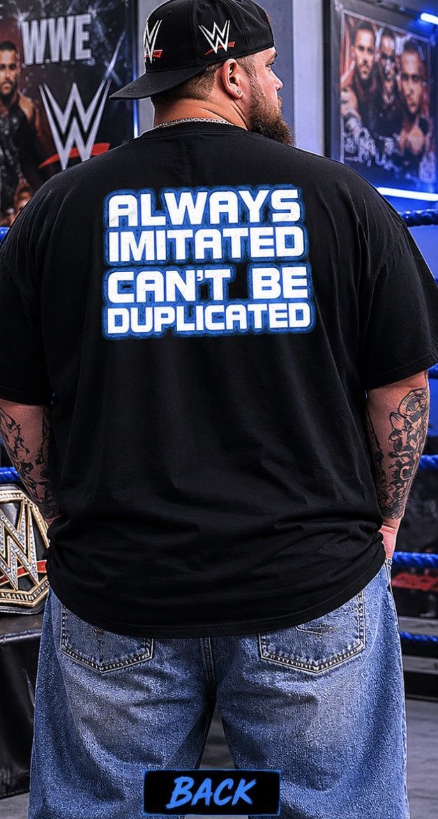 WWE WWE Chris Jericho Authentic Wear T-Shirt Mens 4X Black Tee Size US XXL / EU 58 / 5 - 2 Thumbnail