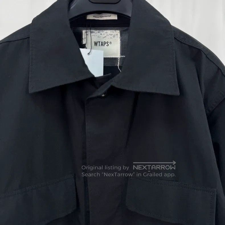Wtaps Wtaps Black four-pocket work jacket Size US M / EU 48-50 / 2 - 3 Thumbnail