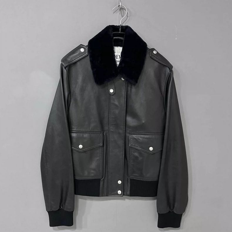 Loewe loewe Leather jacket 2505-Nextarrow Size XS / US 0-2 / IT 36-38 - 1 Thumbnail