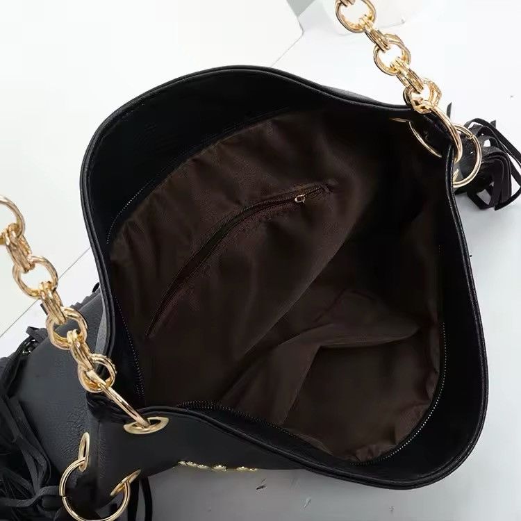 Other Gothic Boho Large Punk Cross Shoulder Bag Size ONE SIZE - 7 Thumbnail