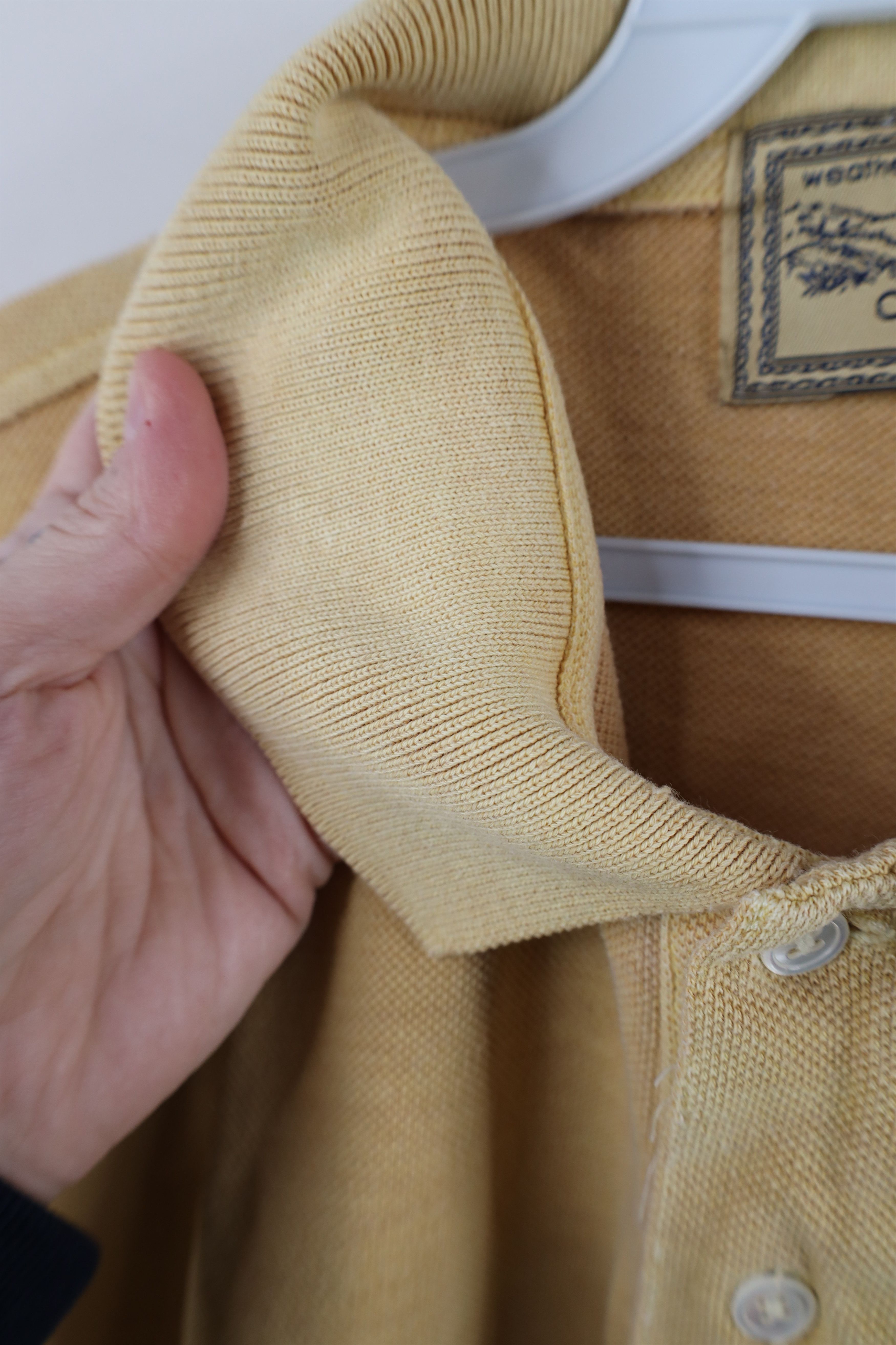 Calvin Klein × Vintage Vintage 90s Calvin Klein Dye Stonewash Collared Polo Shirt Size US XL / EU 56 / 4 - 10 Thumbnail