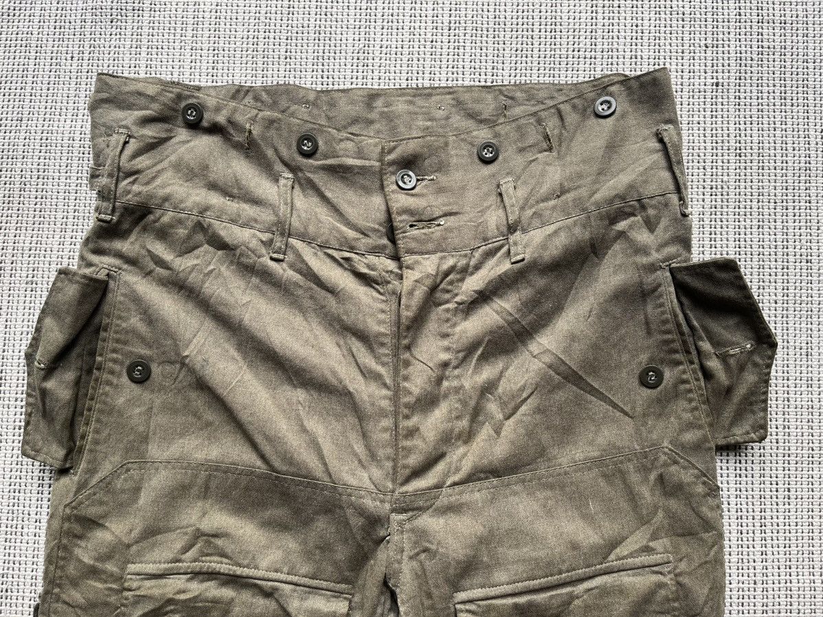 Vintage RARE 🔥 vintage Army pants double knee Czech military Size US 34 / EU 50 - 3 Thumbnail