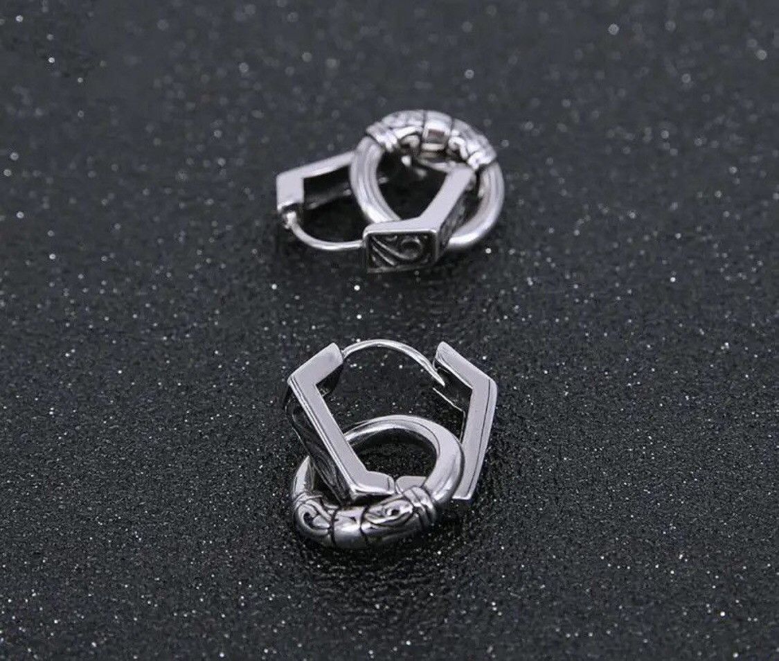 Jewelry Metal Geometric Drop Earrings Size ONE SIZE - 5 Thumbnail